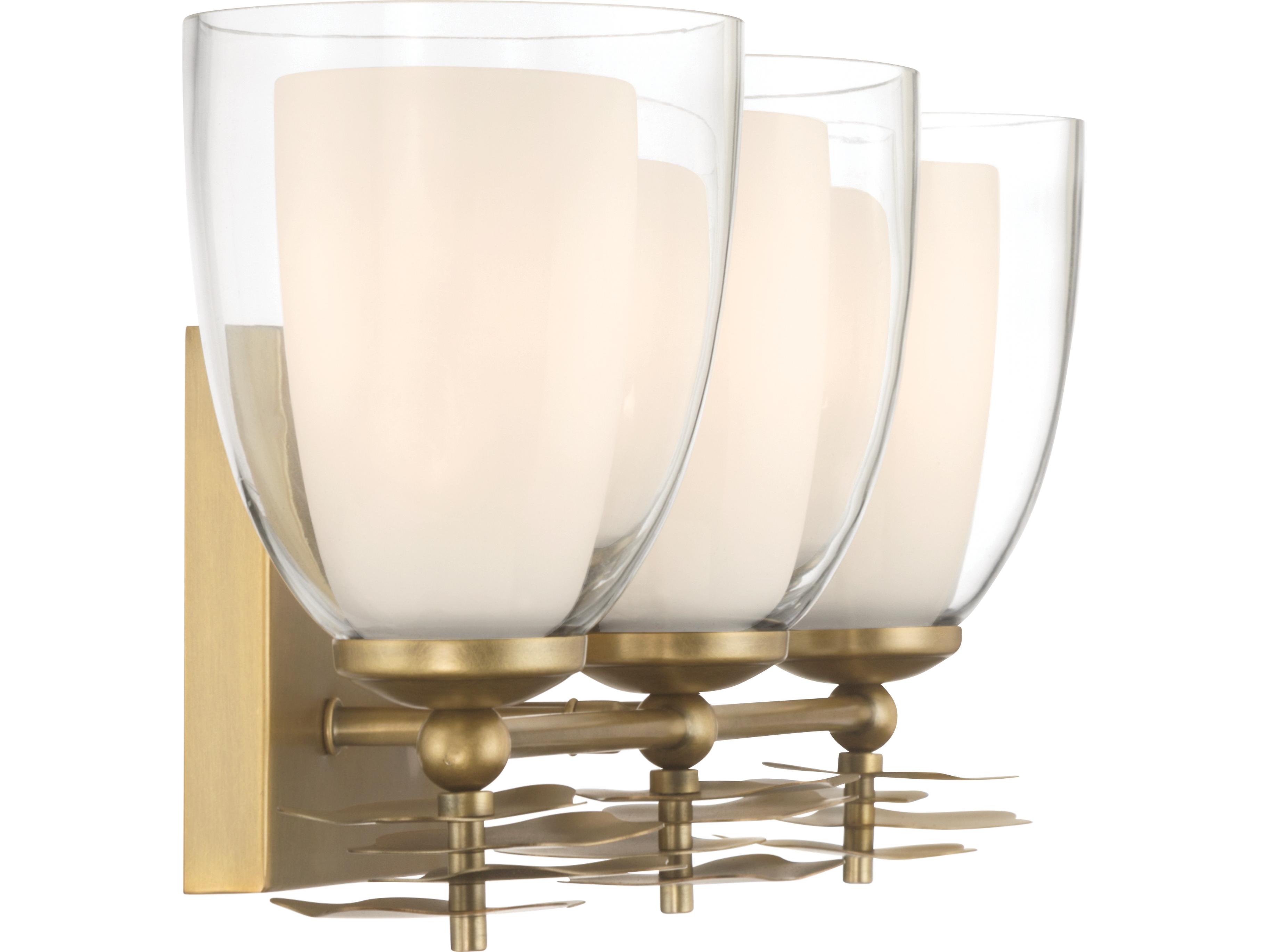 Minka Lavery Elowen 3-Light Legacy Brass Vanity Light