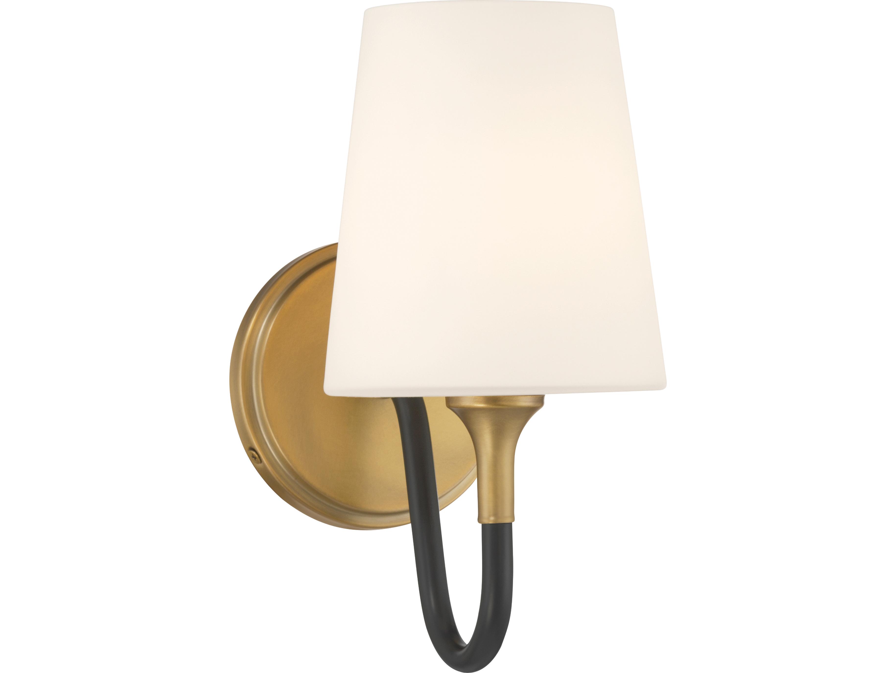 Minka Lavery Brienne 1-Light Legacy Brass Wall Sconce