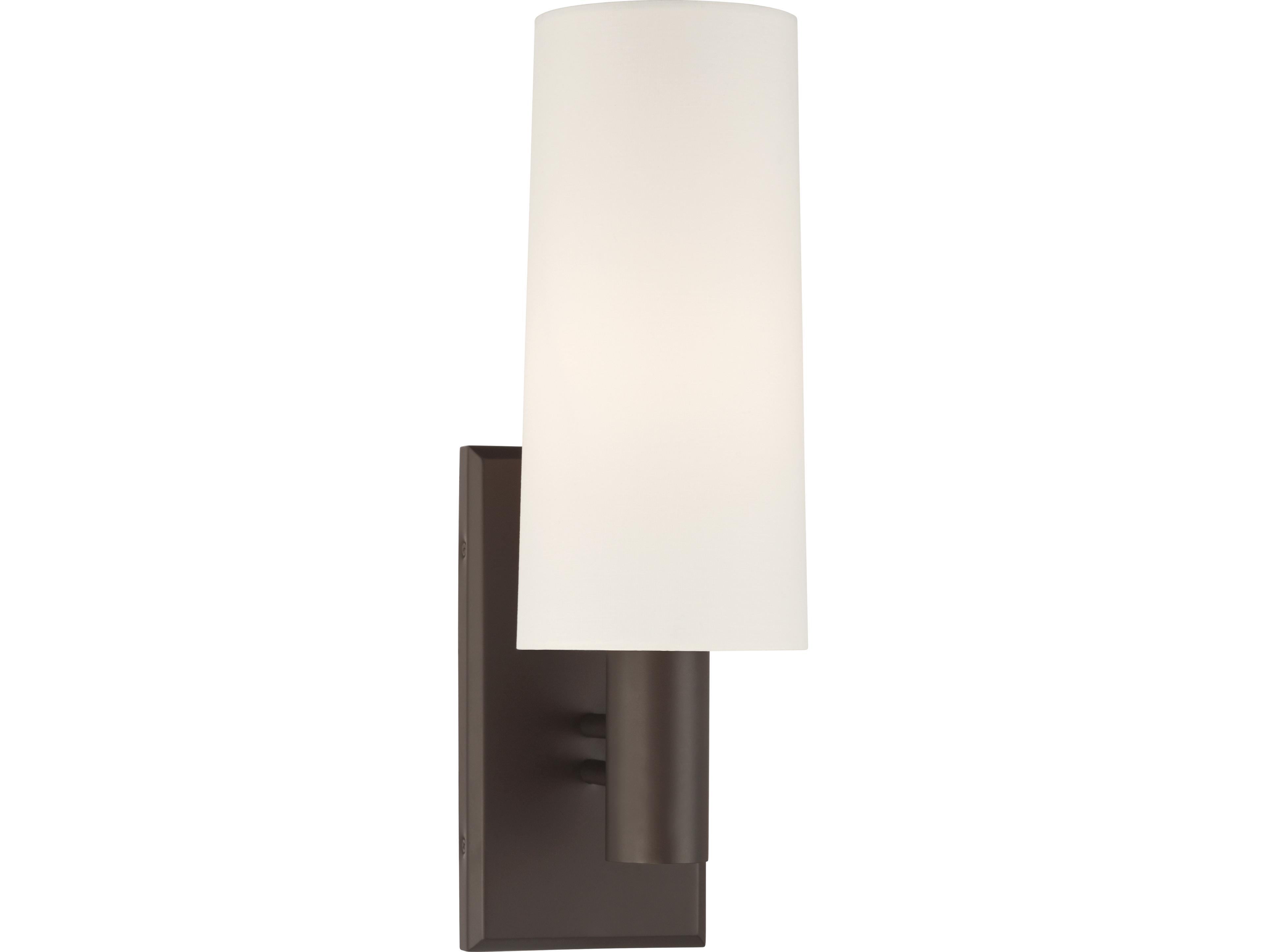 Minka Lavery Draxen 1-Light Dark Bronze Wall Sconce