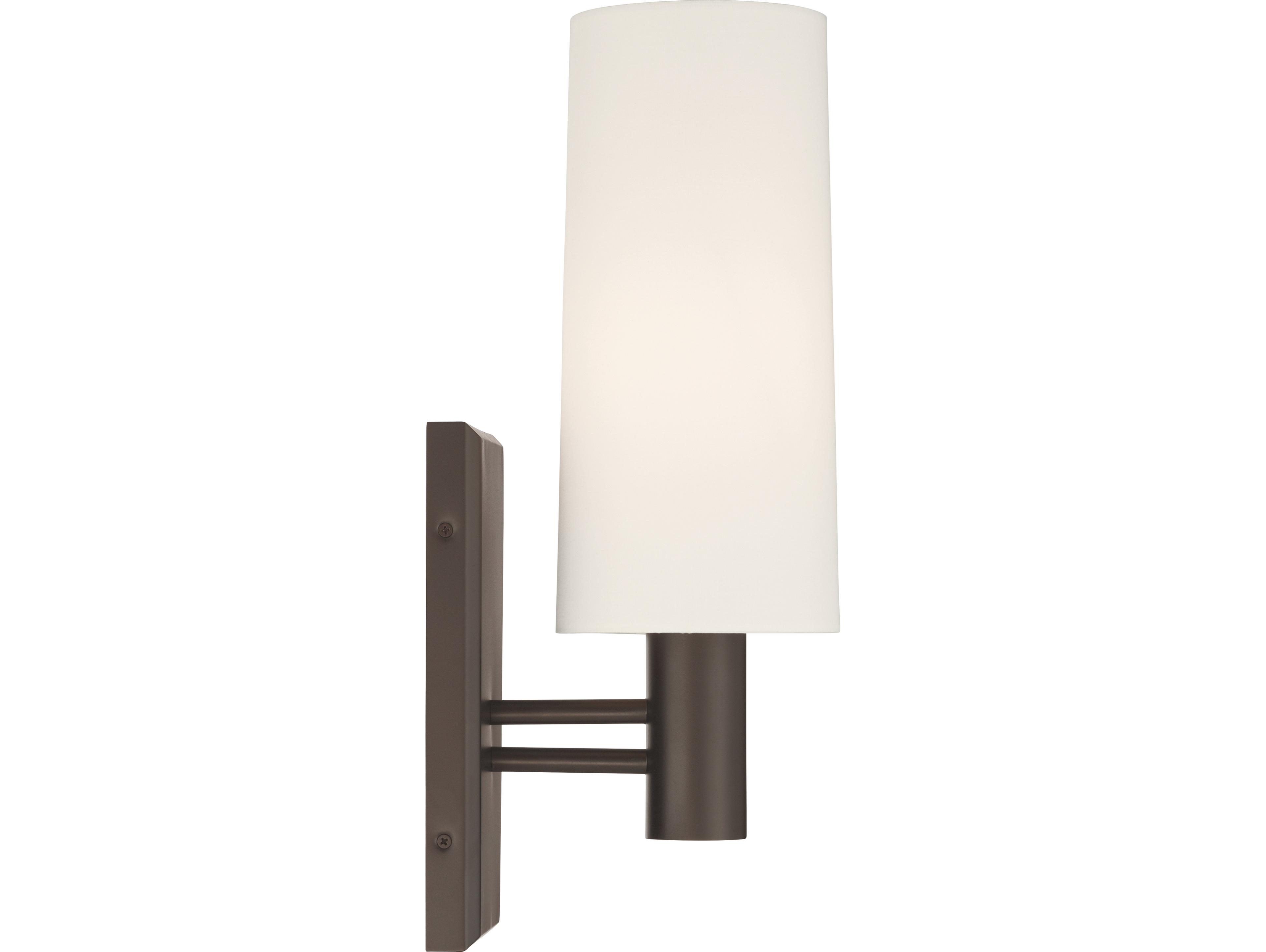 Minka Lavery Draxen 1-Light Dark Bronze Wall Sconce