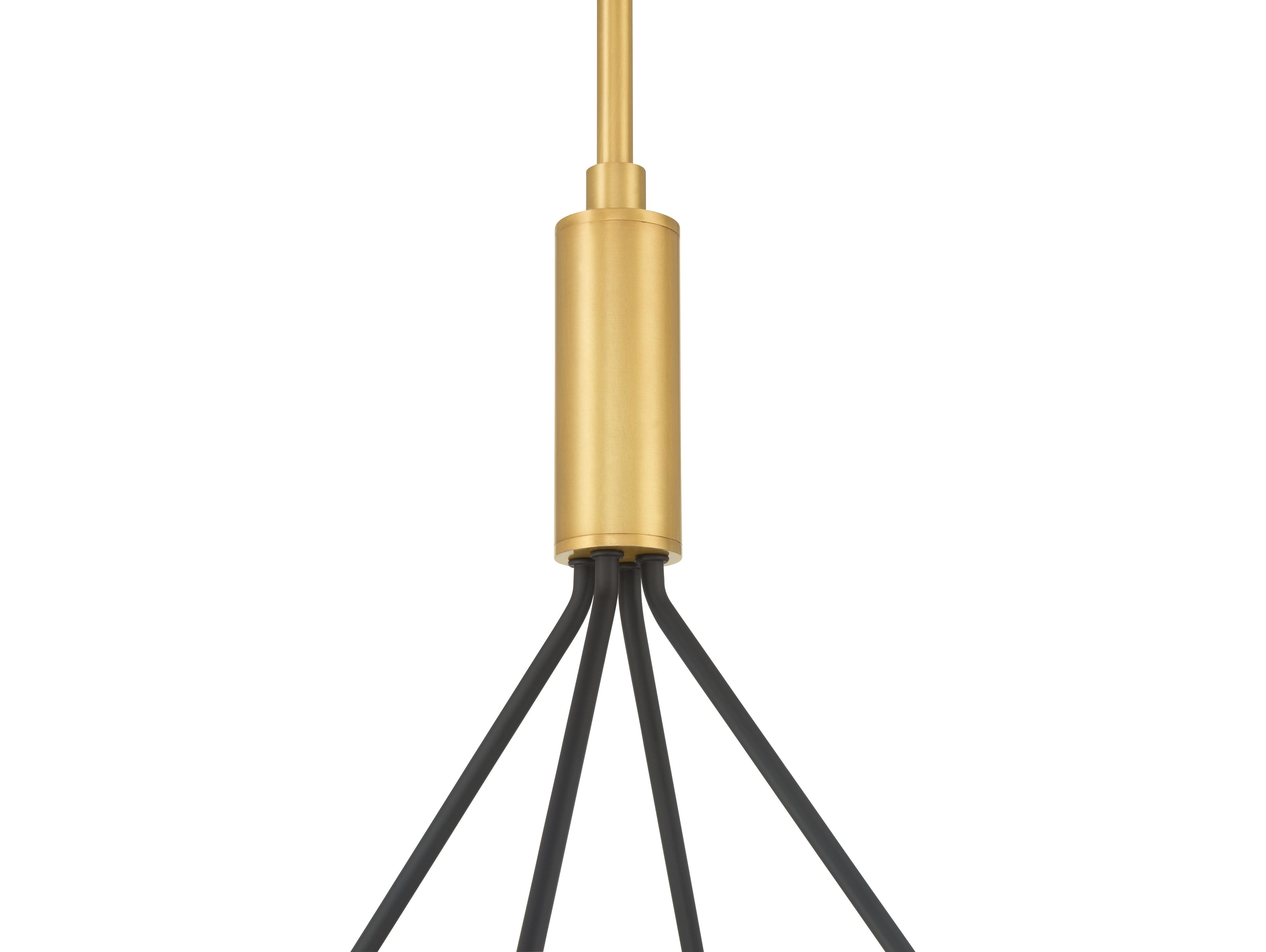 Minka Lavery Olenne 8-Light Legacy Brass Globe Pendant