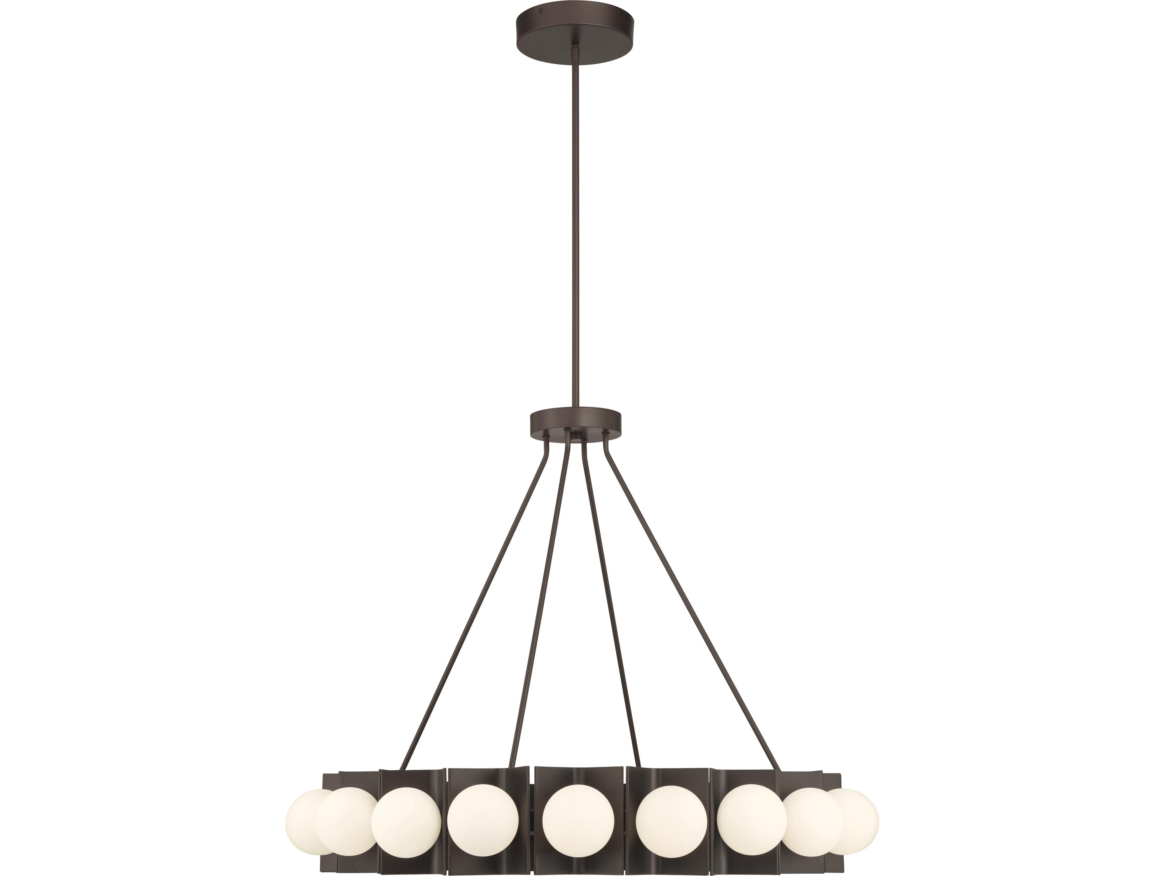 Minka Lavery Vestra Dark Bronze Round Pendant