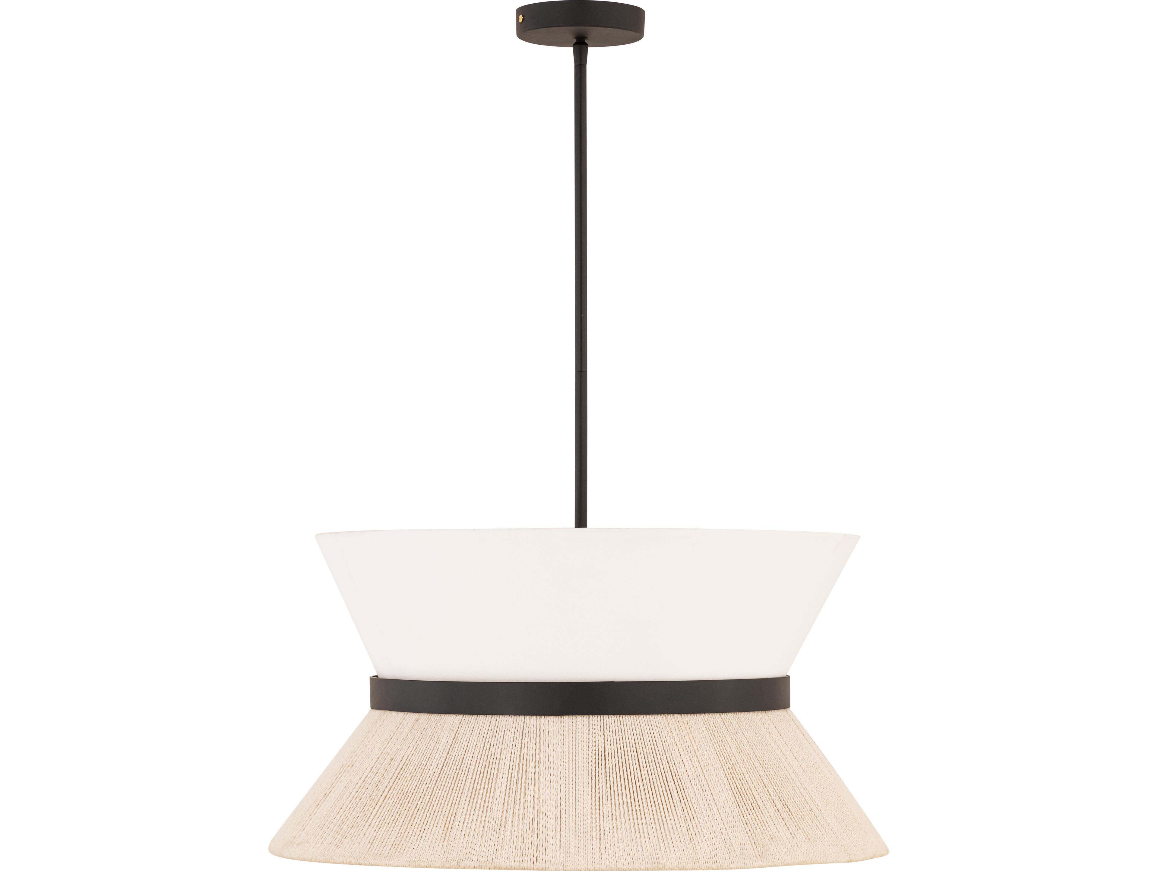 Minka Lavery Aurellan 3-Light Plated Dark Bronze Drum Pendant