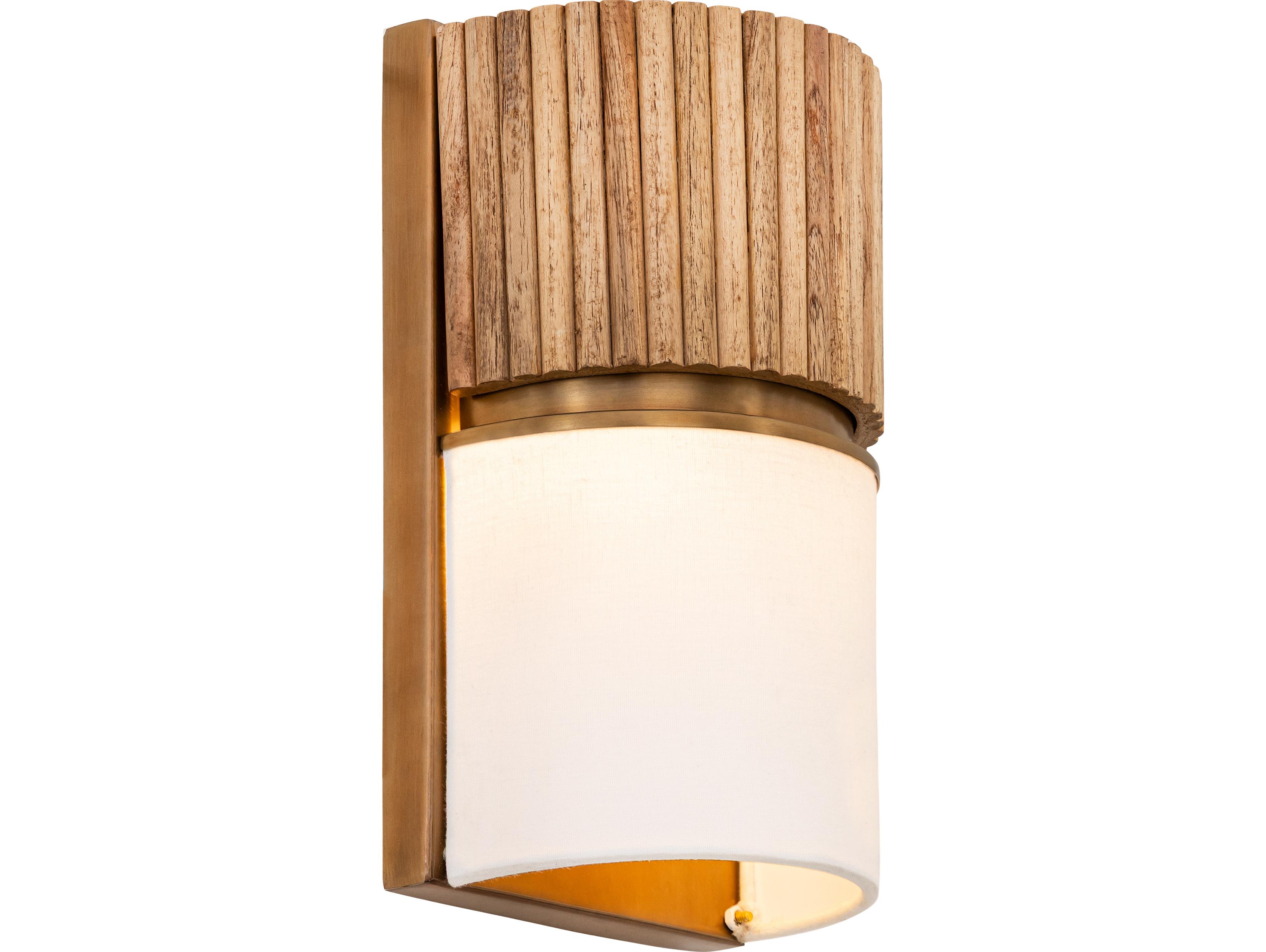 Minka Lavery Nebri 2-Light Legacy Brass Wall Sconce
