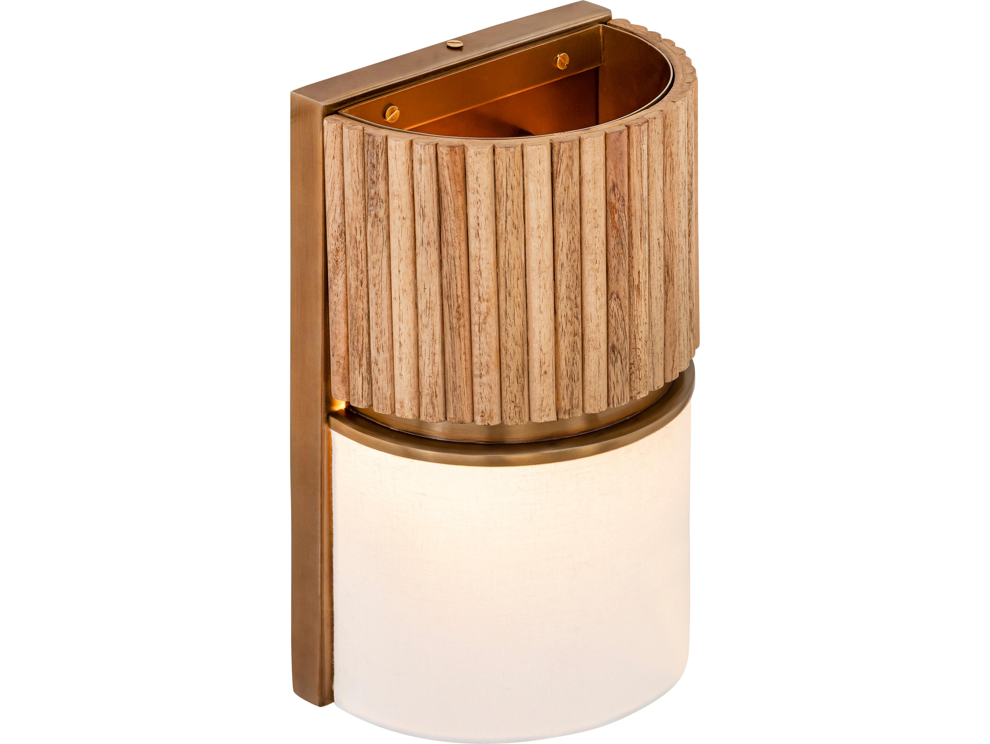 Minka Lavery Nebri 2-Light Legacy Brass Wall Sconce