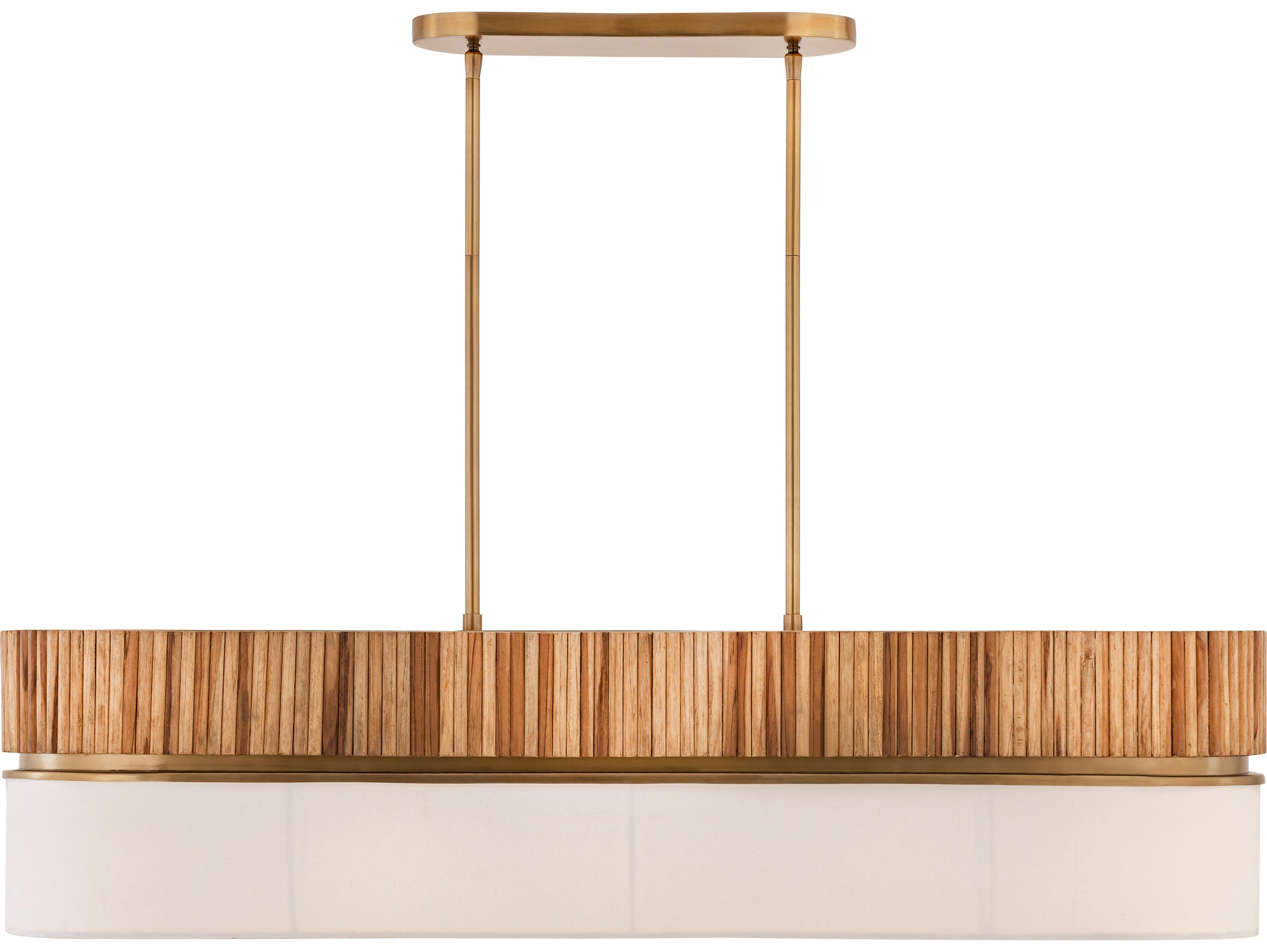 Minka Lavery Nebri 5-Light Legacy Brass Island Pendant