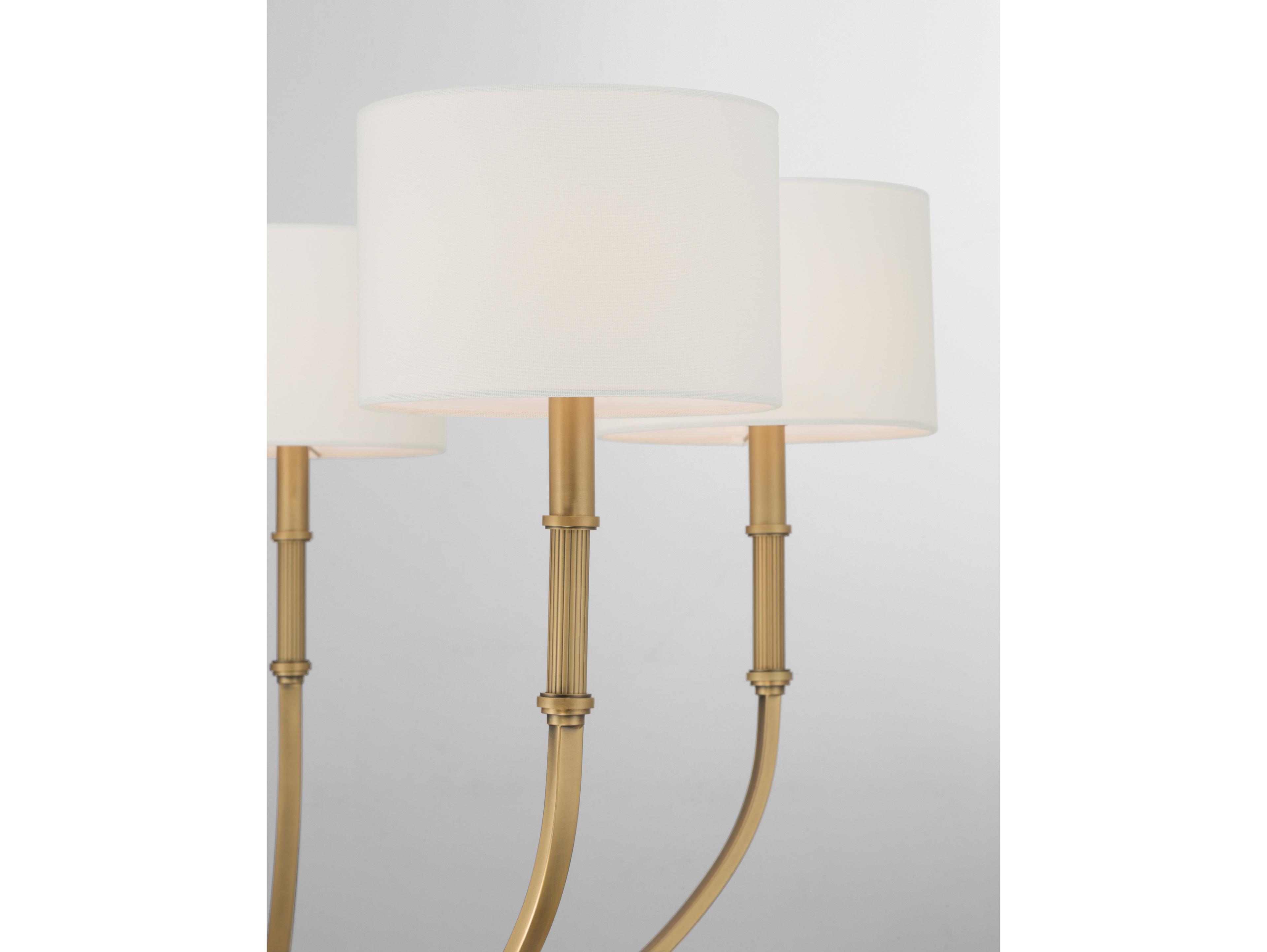 Minka Lavery Molvene 5-Light Legacy Brass Drum Chandelier