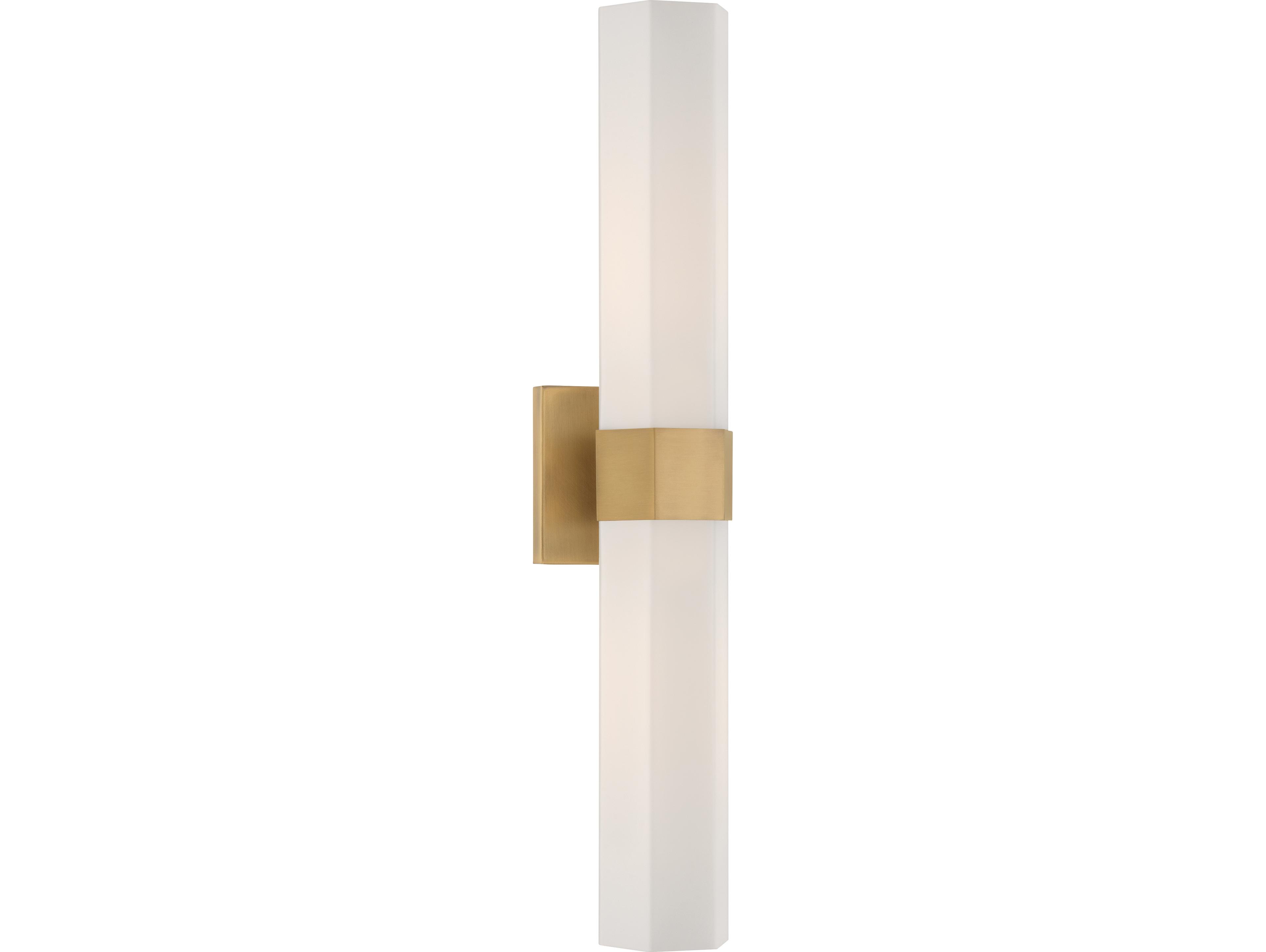 Minka Lavery Delgada 2-Light Legacy Brass Wall Sconce