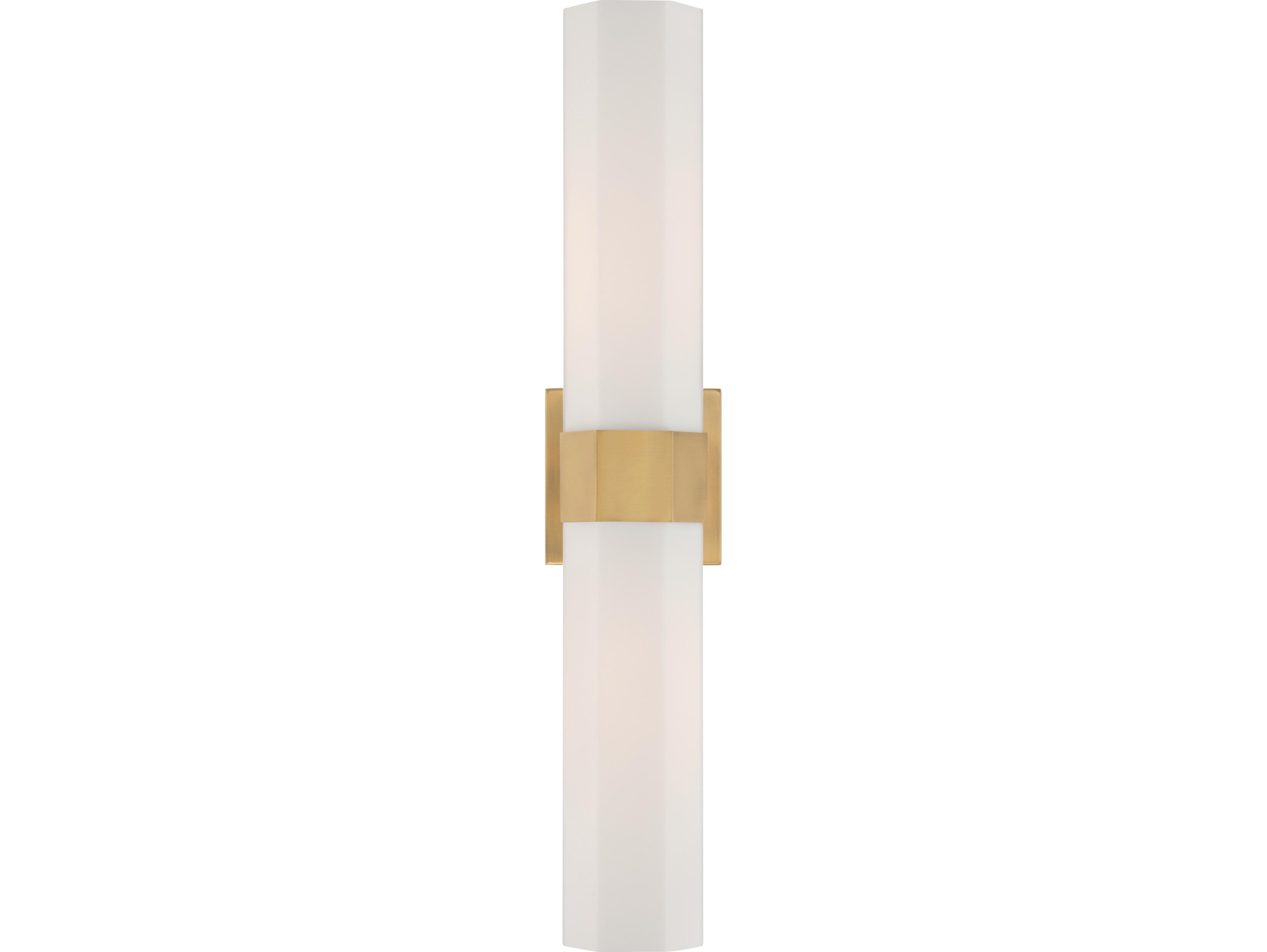 Minka Lavery Delgada 2-Light Legacy Brass Wall Sconce