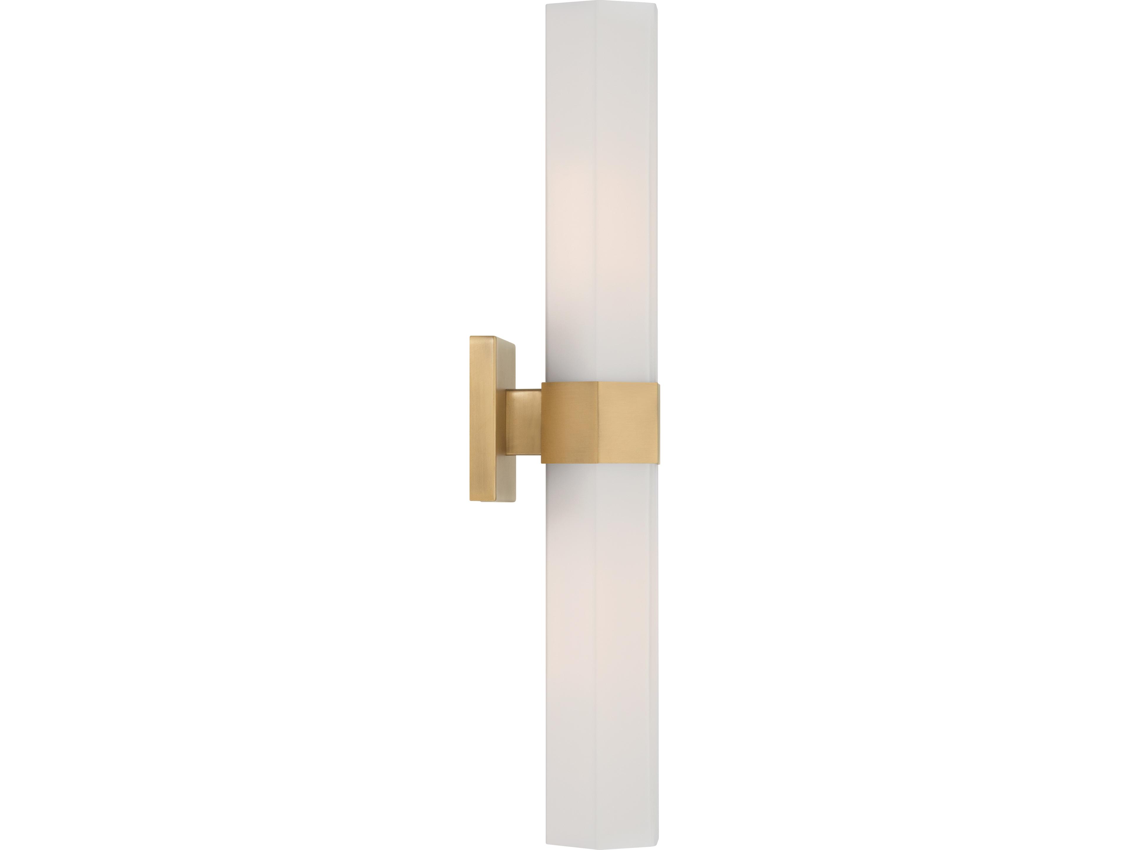 Minka Lavery Delgada 2-Light Legacy Brass Wall Sconce