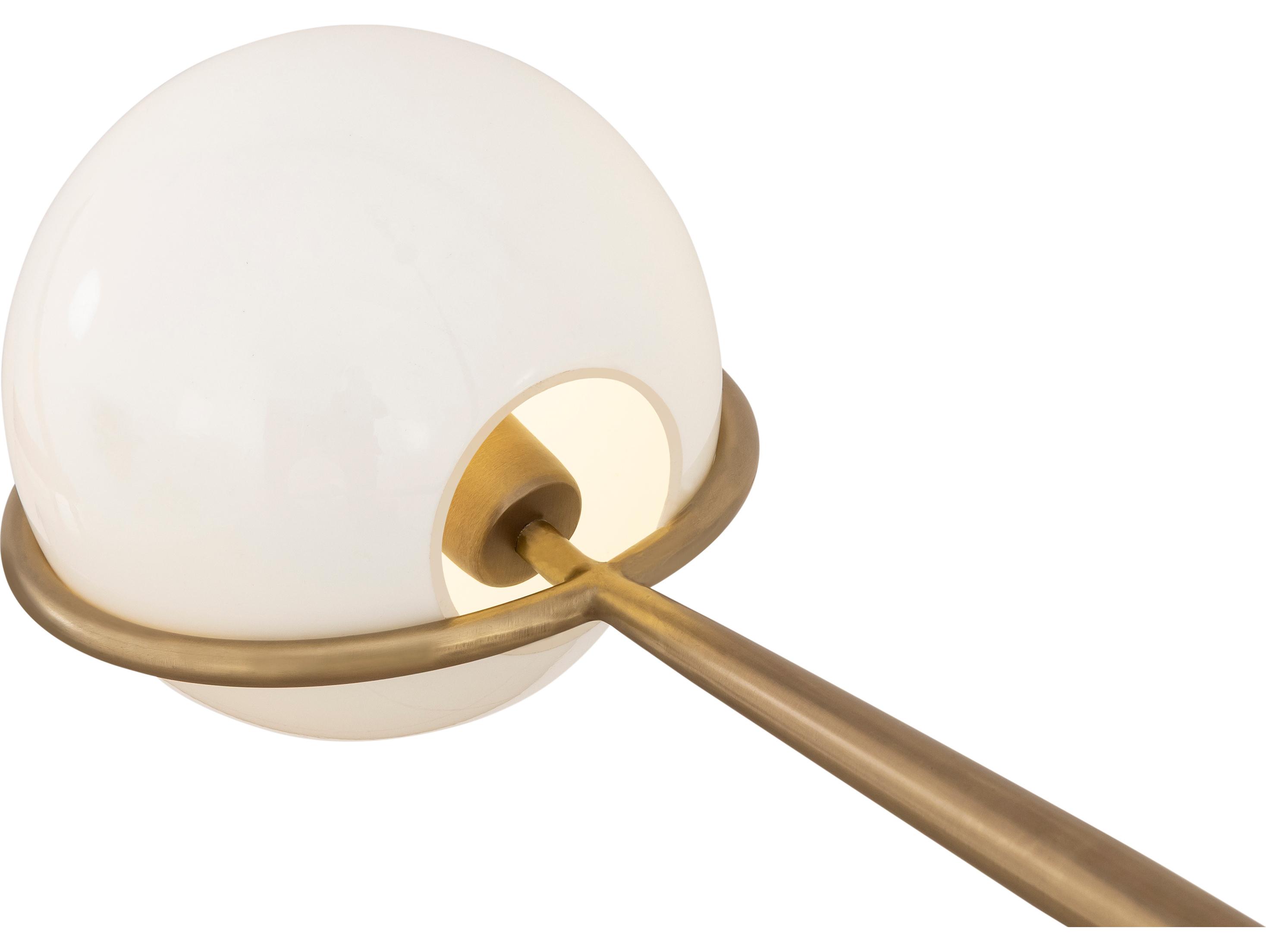 Minka Lavery Orstyn 4-Light Legacy Brass Globe Chandelier