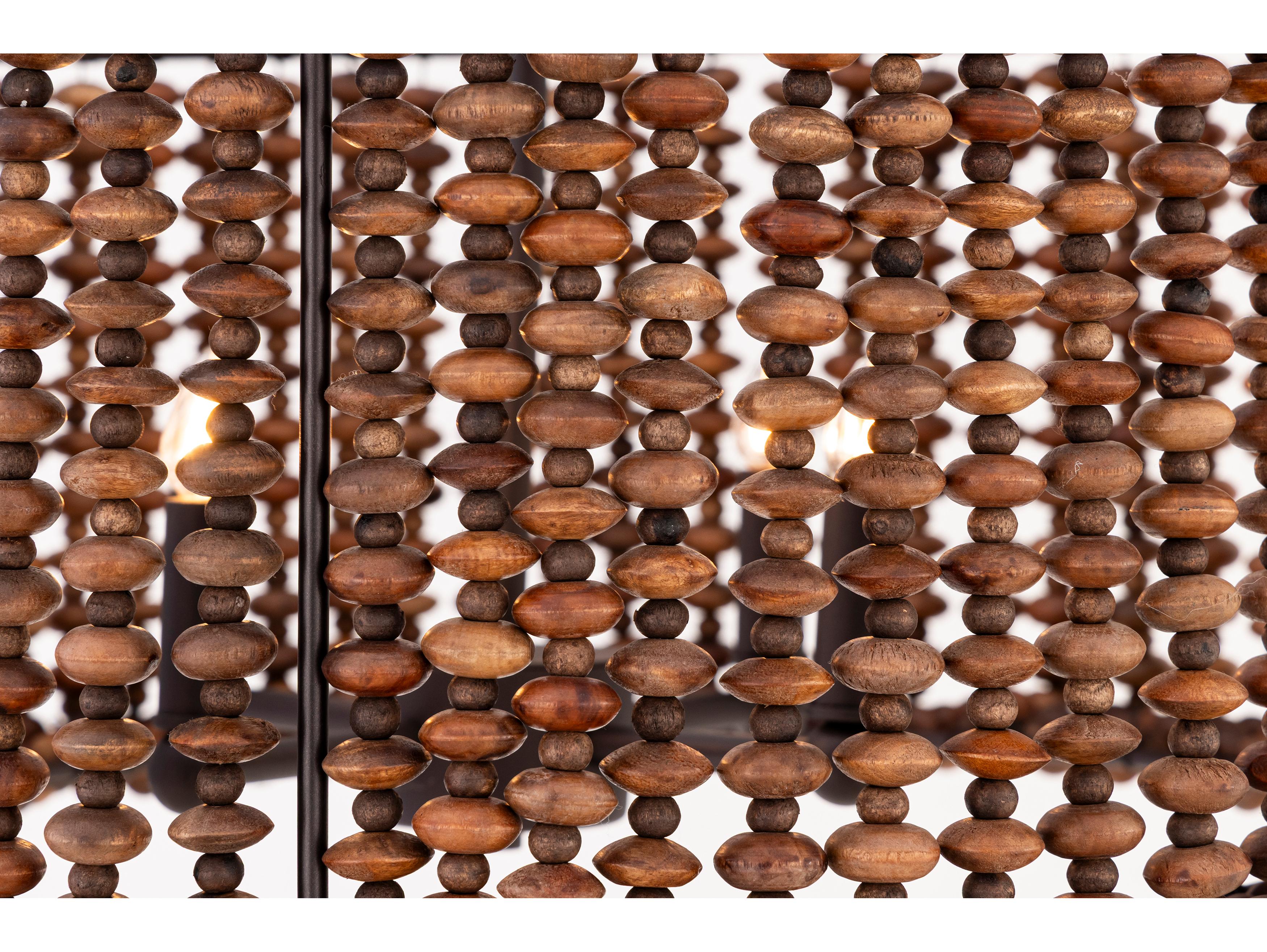 Minka Lavery Beaudelle 4-Light Dark Bronze Drum Pendant