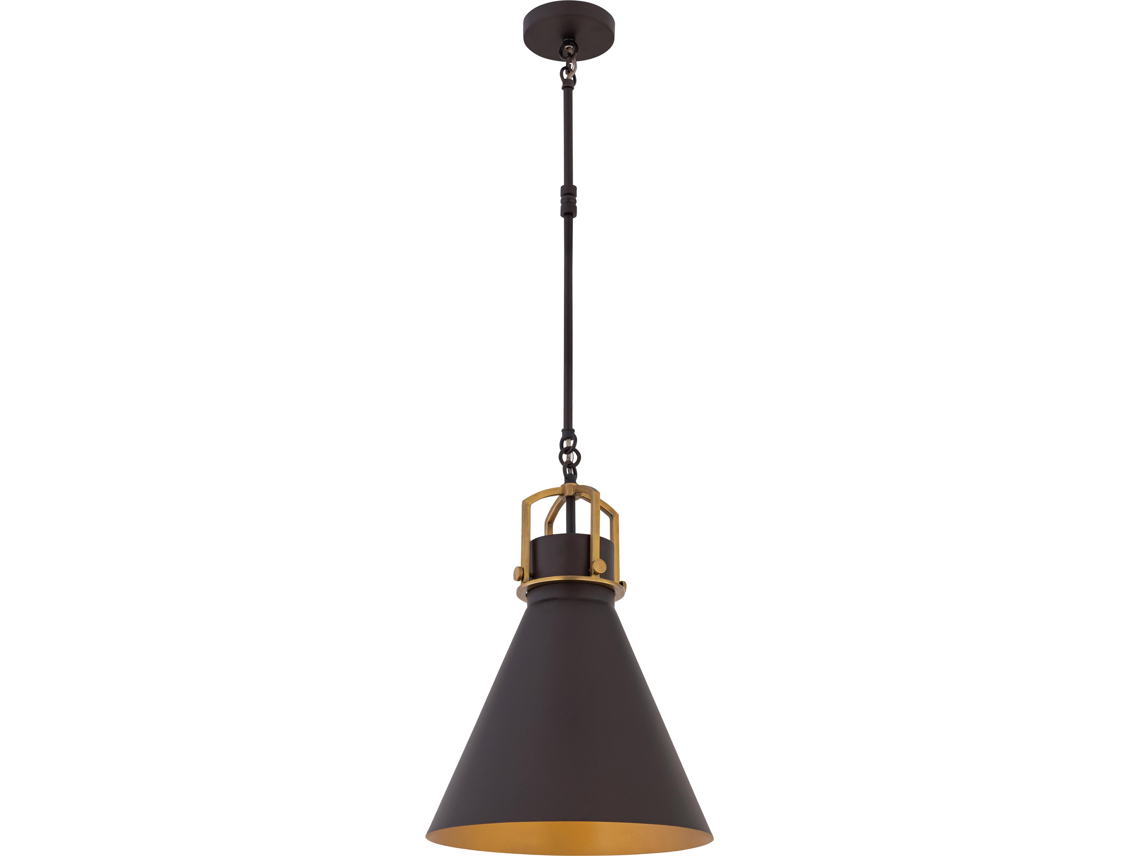 Minka Lavery Fenric 1-Light Dark Bronze Pendant