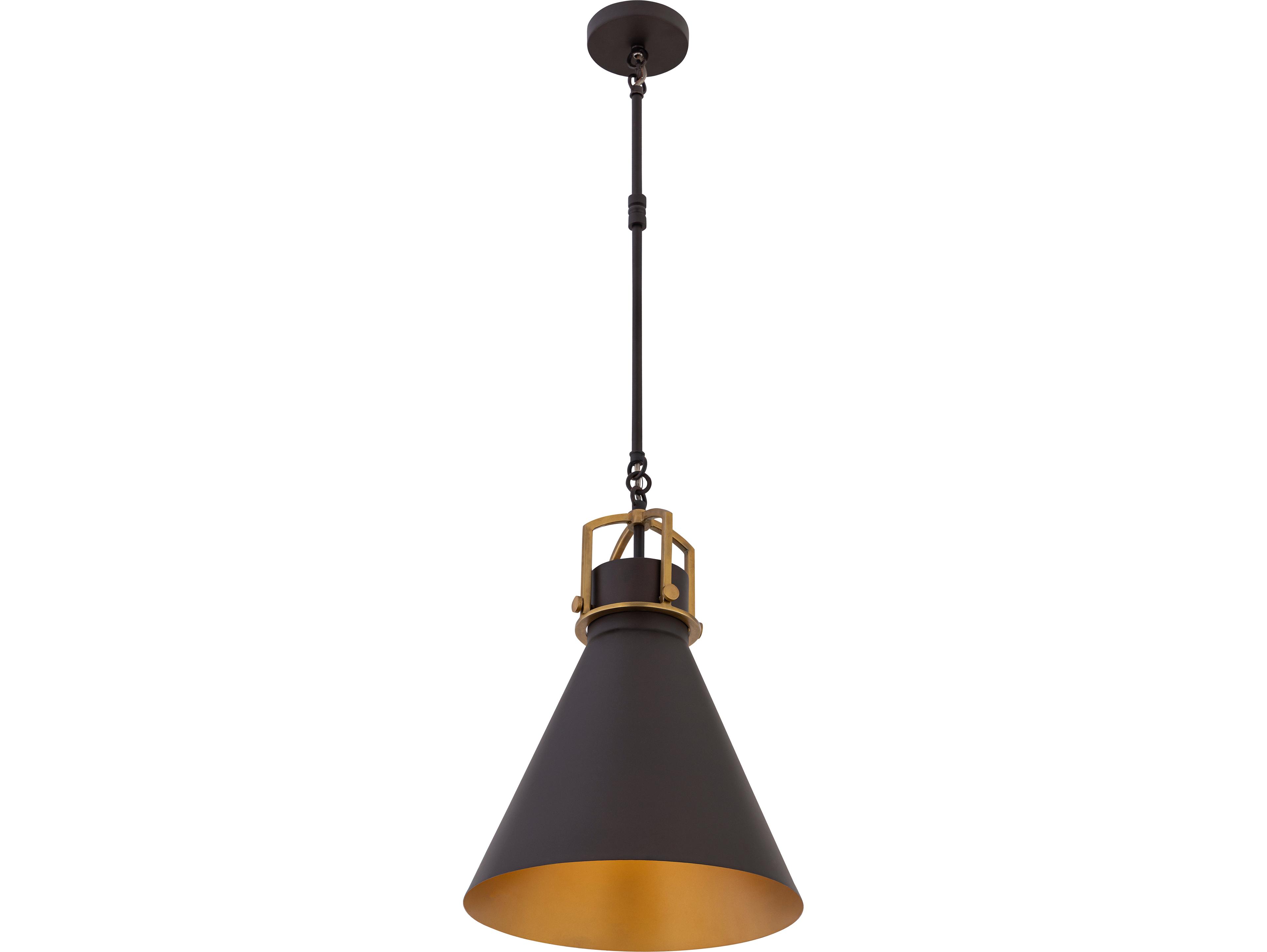 Minka Lavery Fenric 1-Light Dark Bronze Pendant
