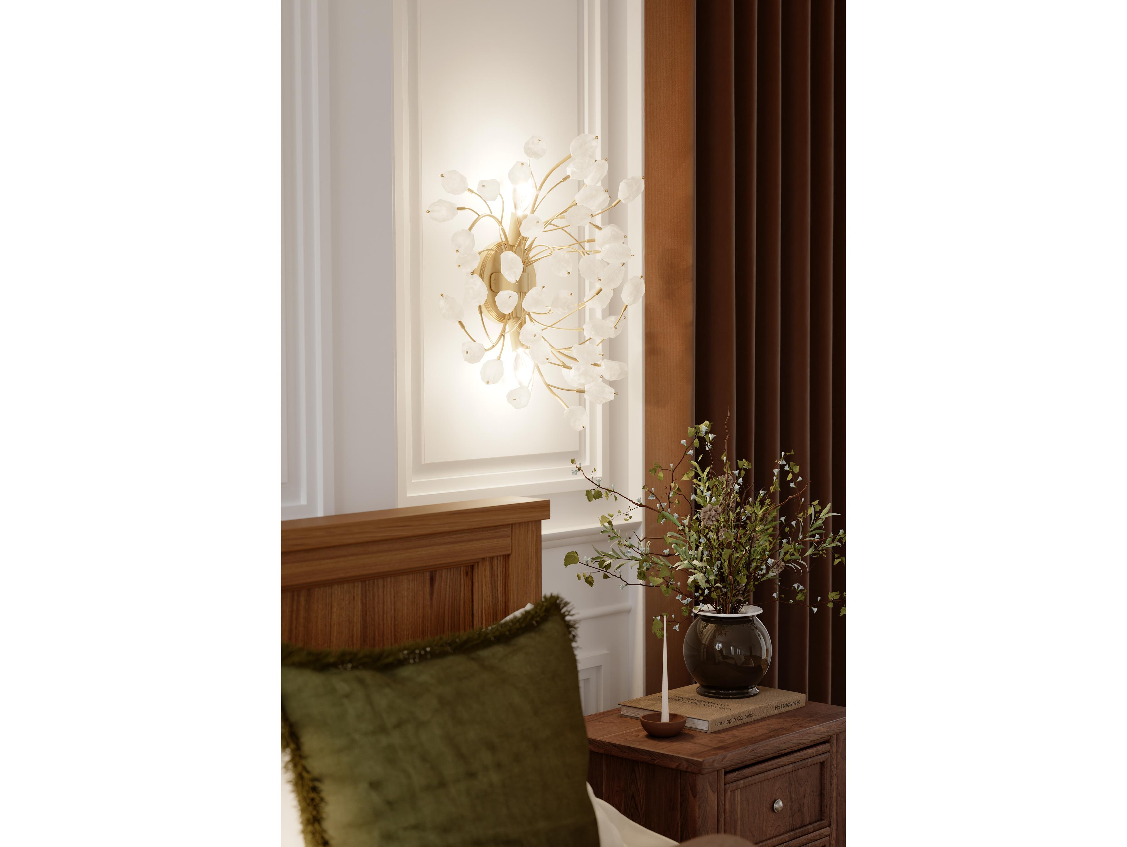 Minka Lavery Ramus 2-Light Painted Legacy Brass Wall Sconce