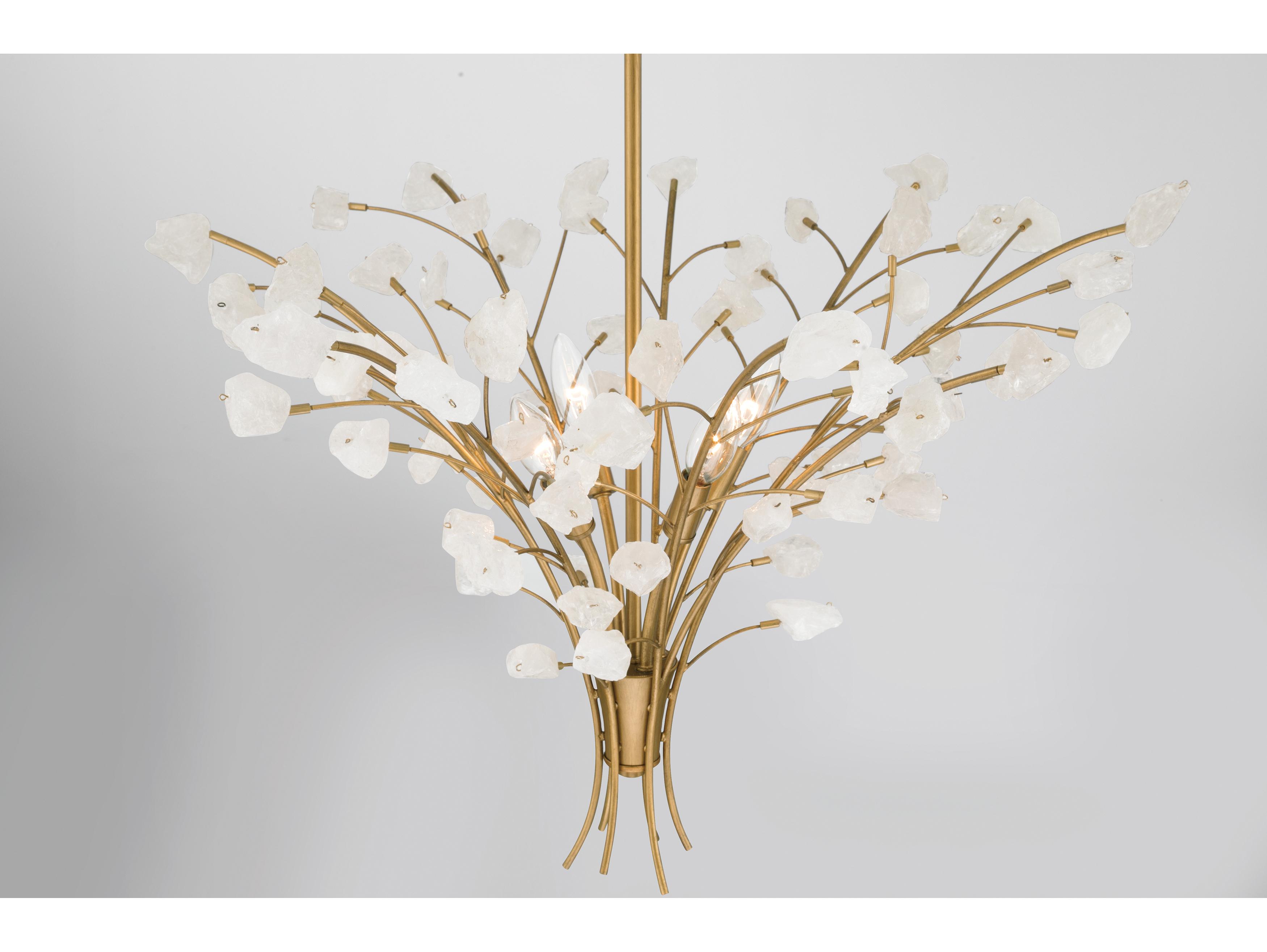 Minka Lavery Ramus 4-Light Painted Legacy Brass Chandelier