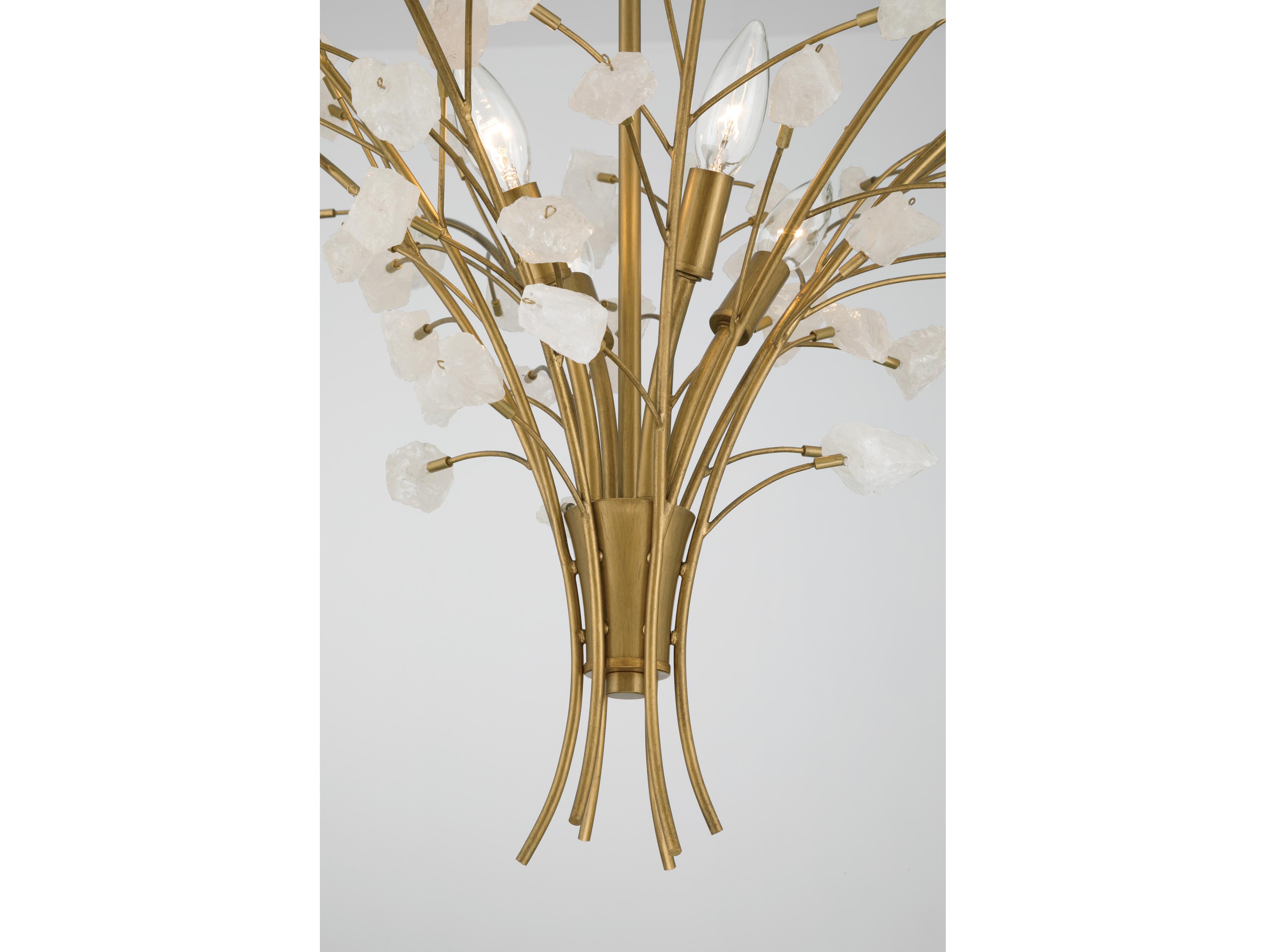Minka Lavery Ramus 4-Light Painted Legacy Brass Chandelier