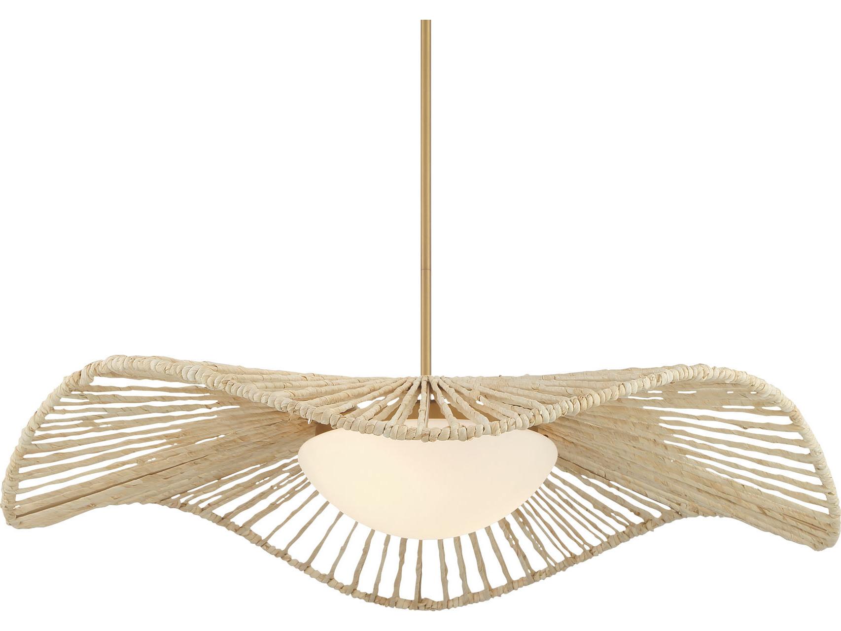 Minka Lavery Longfield 2-Light Legacy Brass Pendant