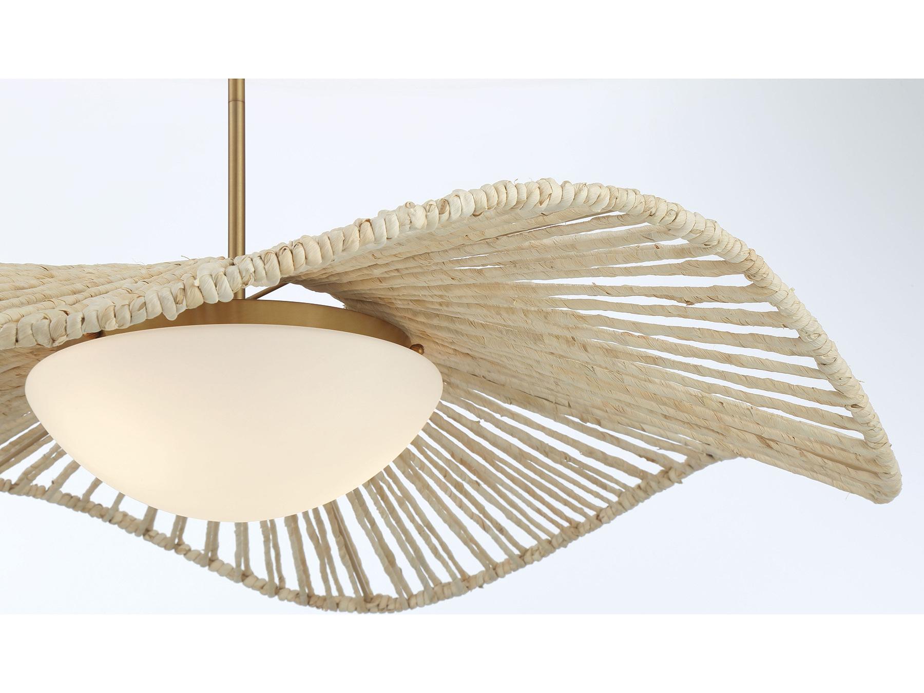 Minka Lavery Longfield 2-Light Legacy Brass Pendant