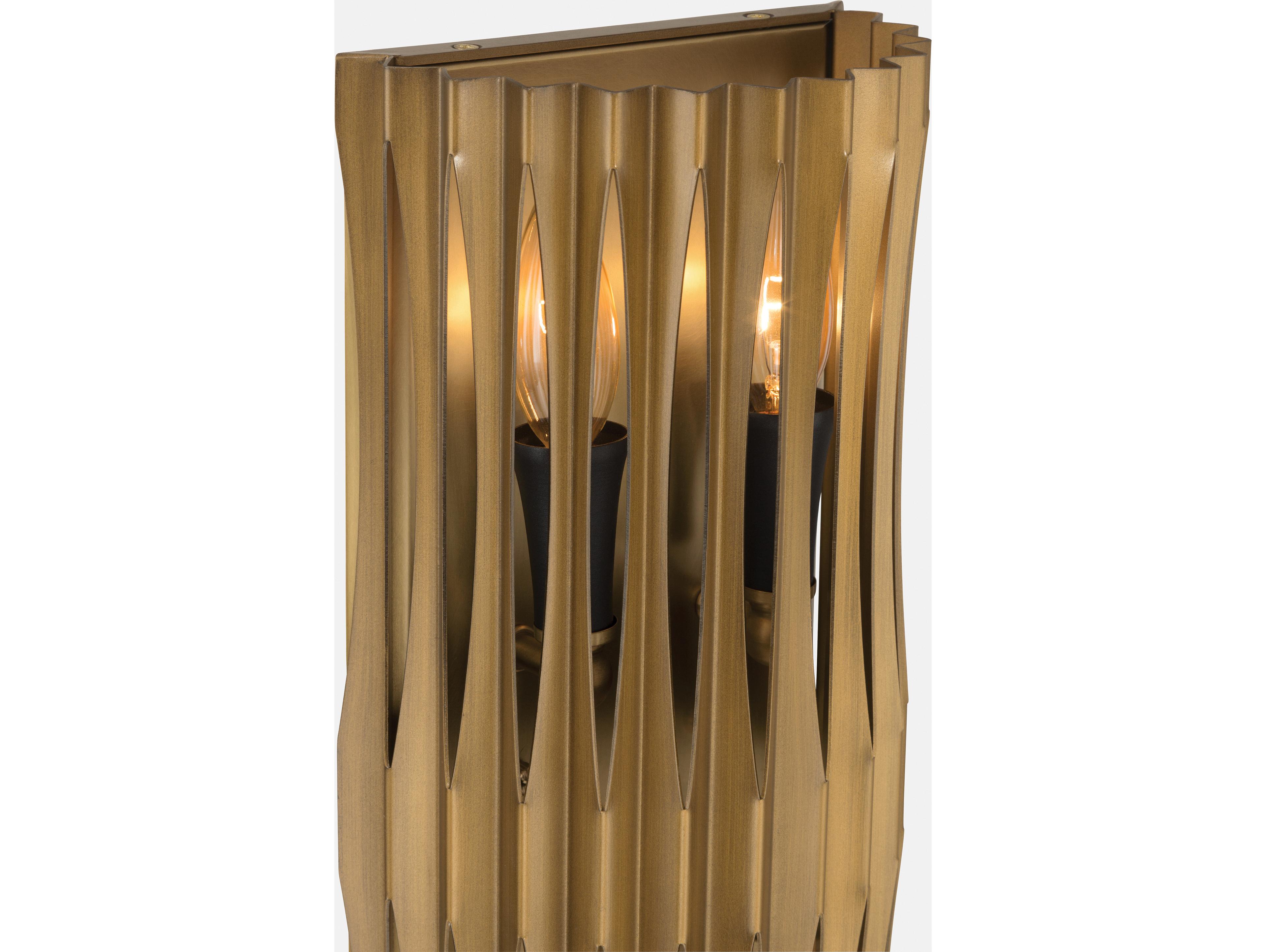 Minka Lavery Aven 4-Light Sand Coal Black Bronze Wall Sconce
