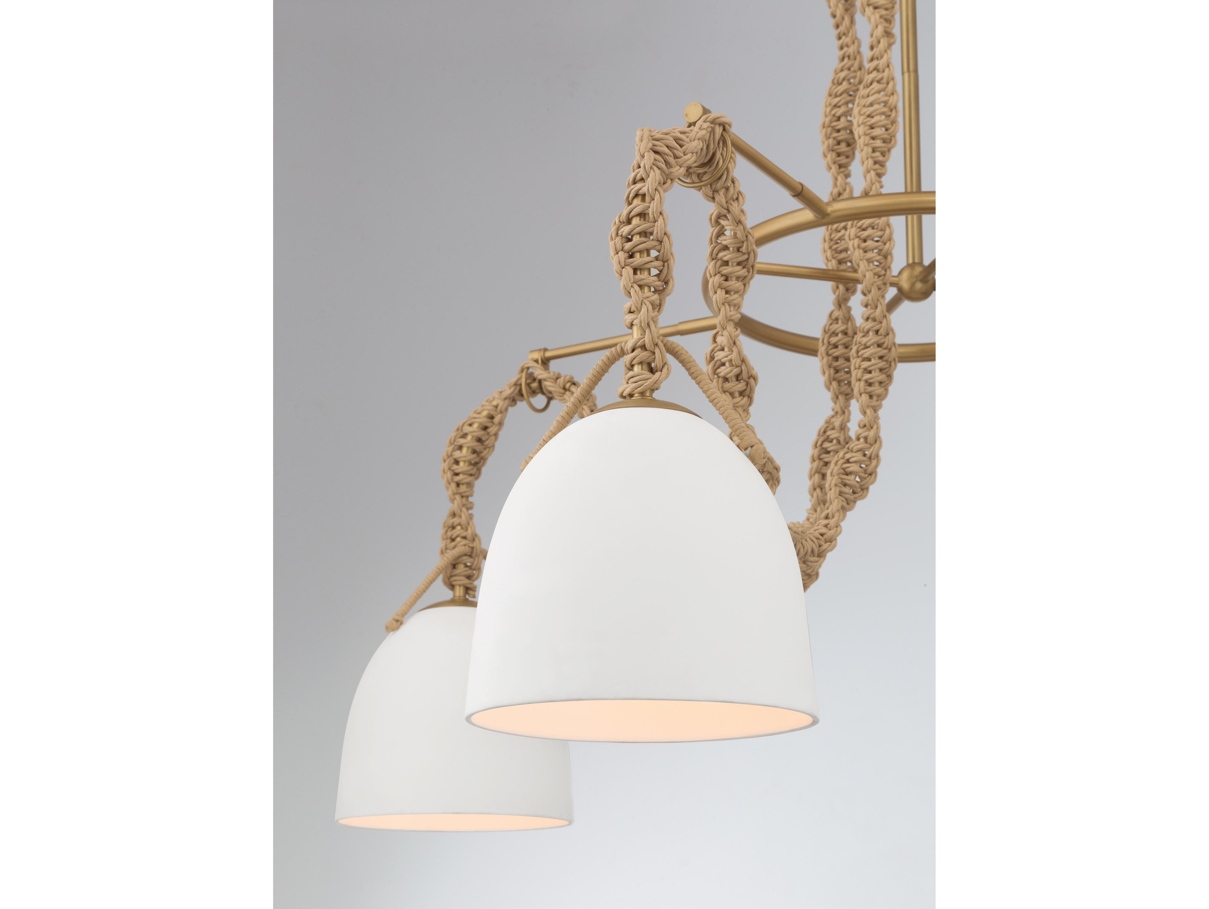 Minka Lavery Cordon 4-Light Legacy Brass Chandelier