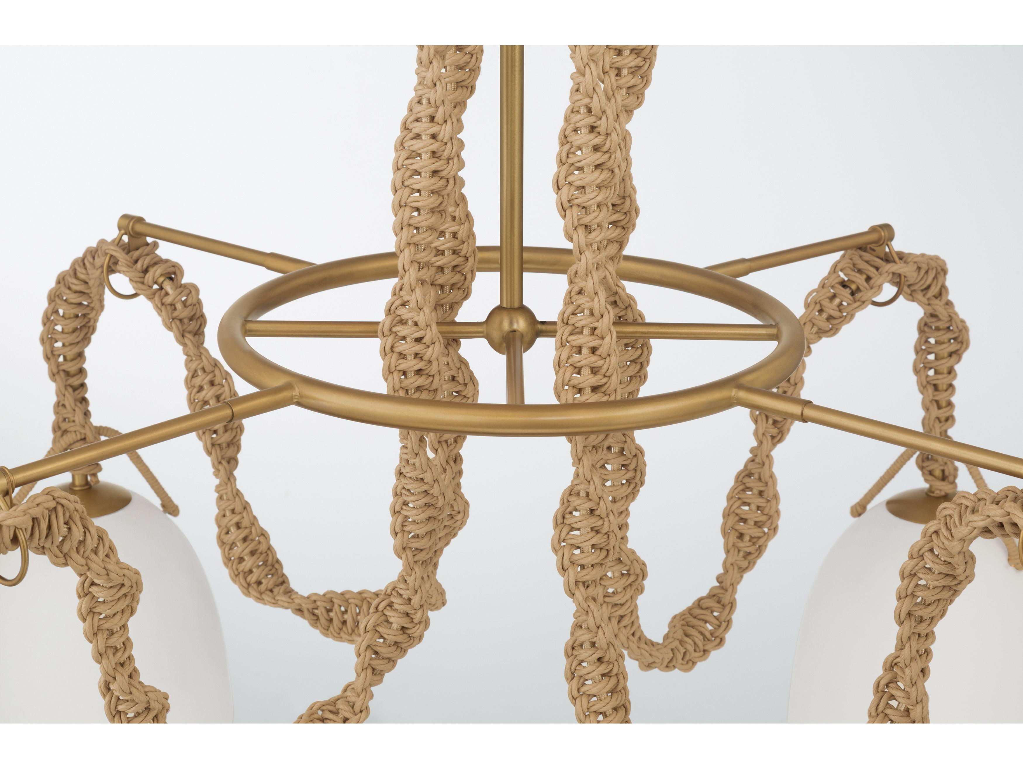 Minka Lavery Cordon 4-Light Legacy Brass Chandelier