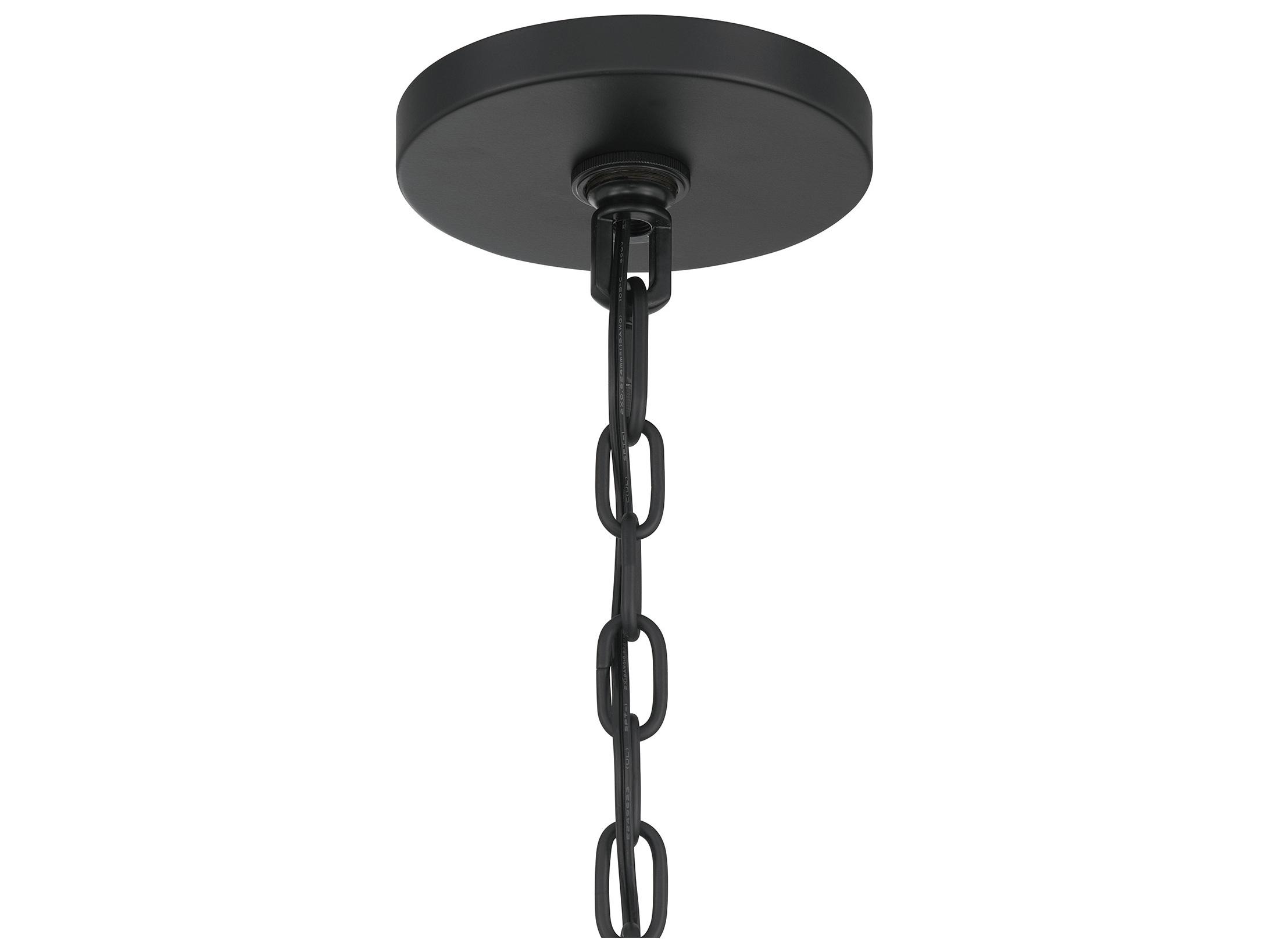 Minka Lavery Dutton 18-Light Coal Black Candelabra Tiered Chandelier