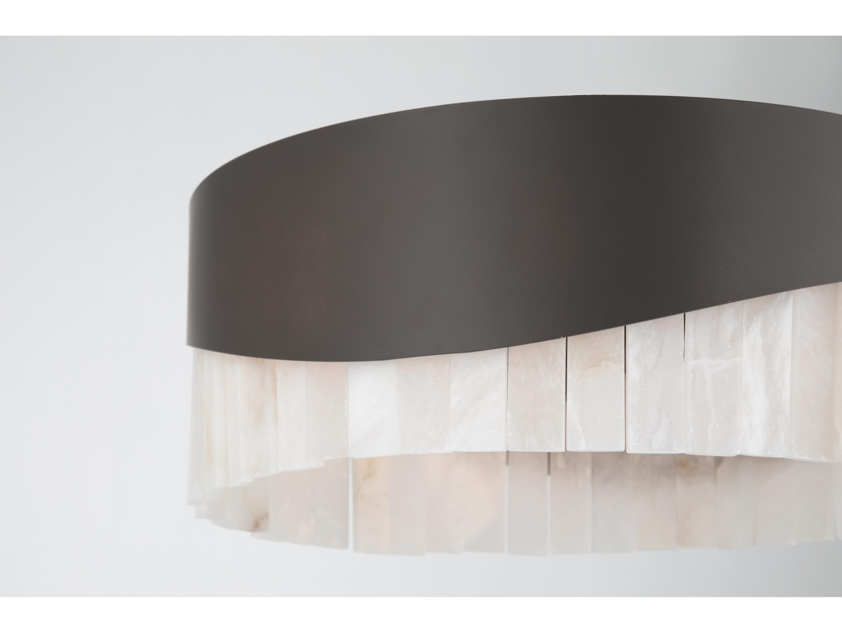 Minka Lavery Sway 3-Light Dark Bronze Round Flush Mount