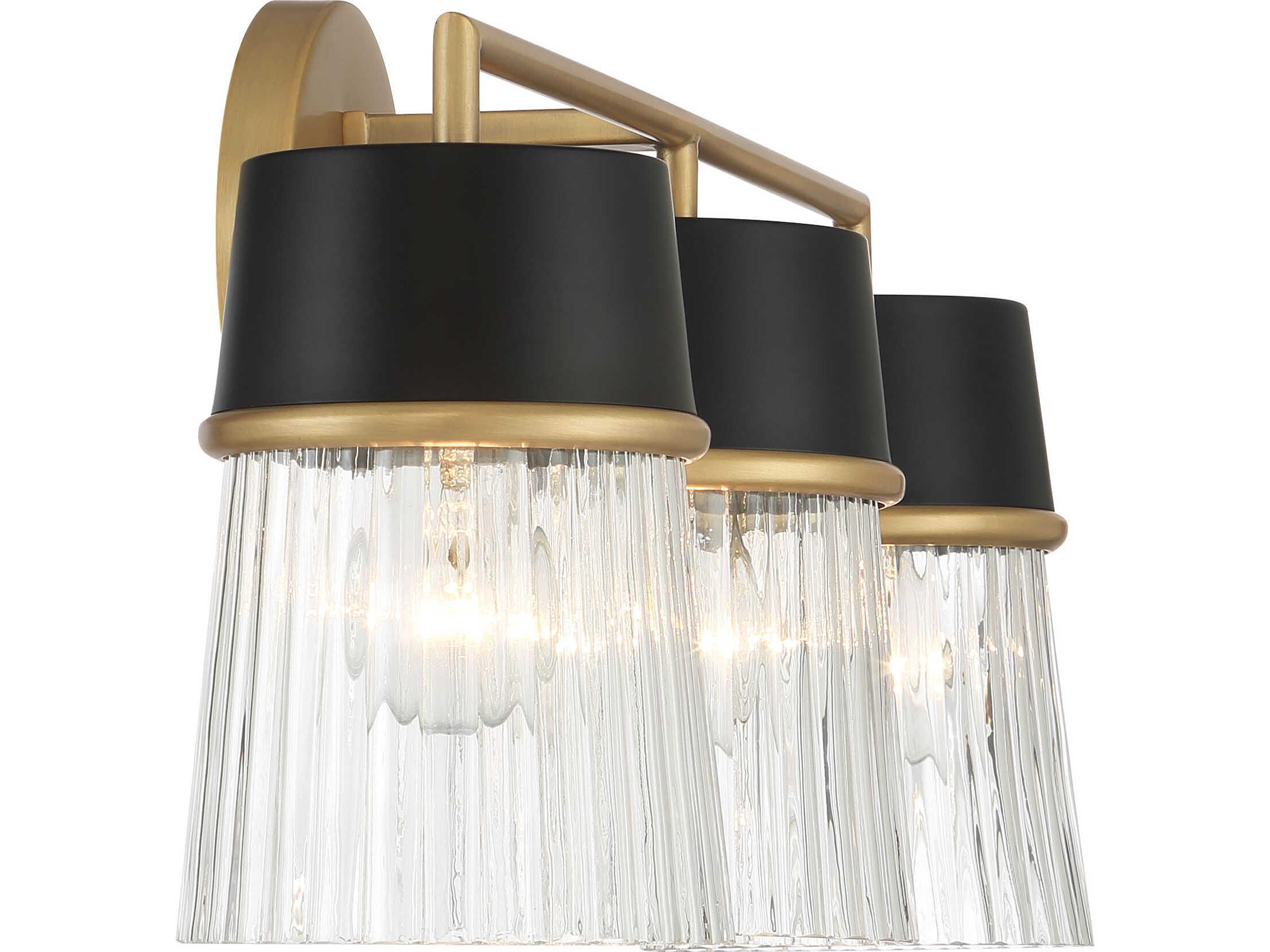 Minka Lavery Stamford 3-Light Legacy Brass Vanity Light