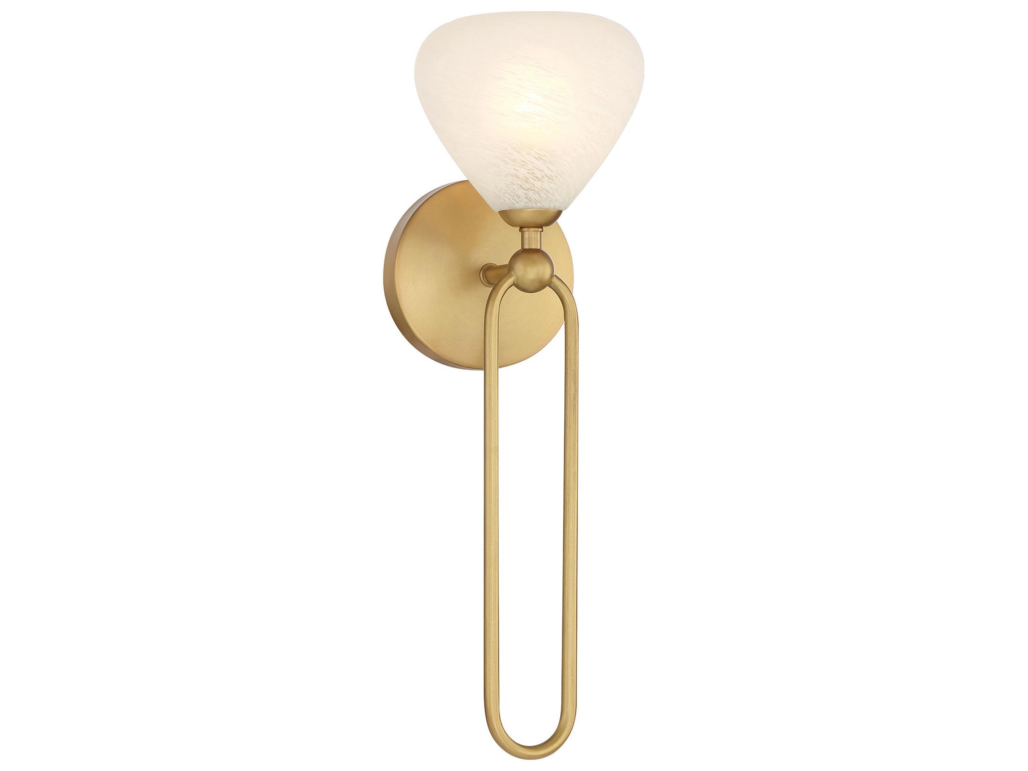 Minka Lavery Orion 1-Light Legacy Brass Wall Sconce
