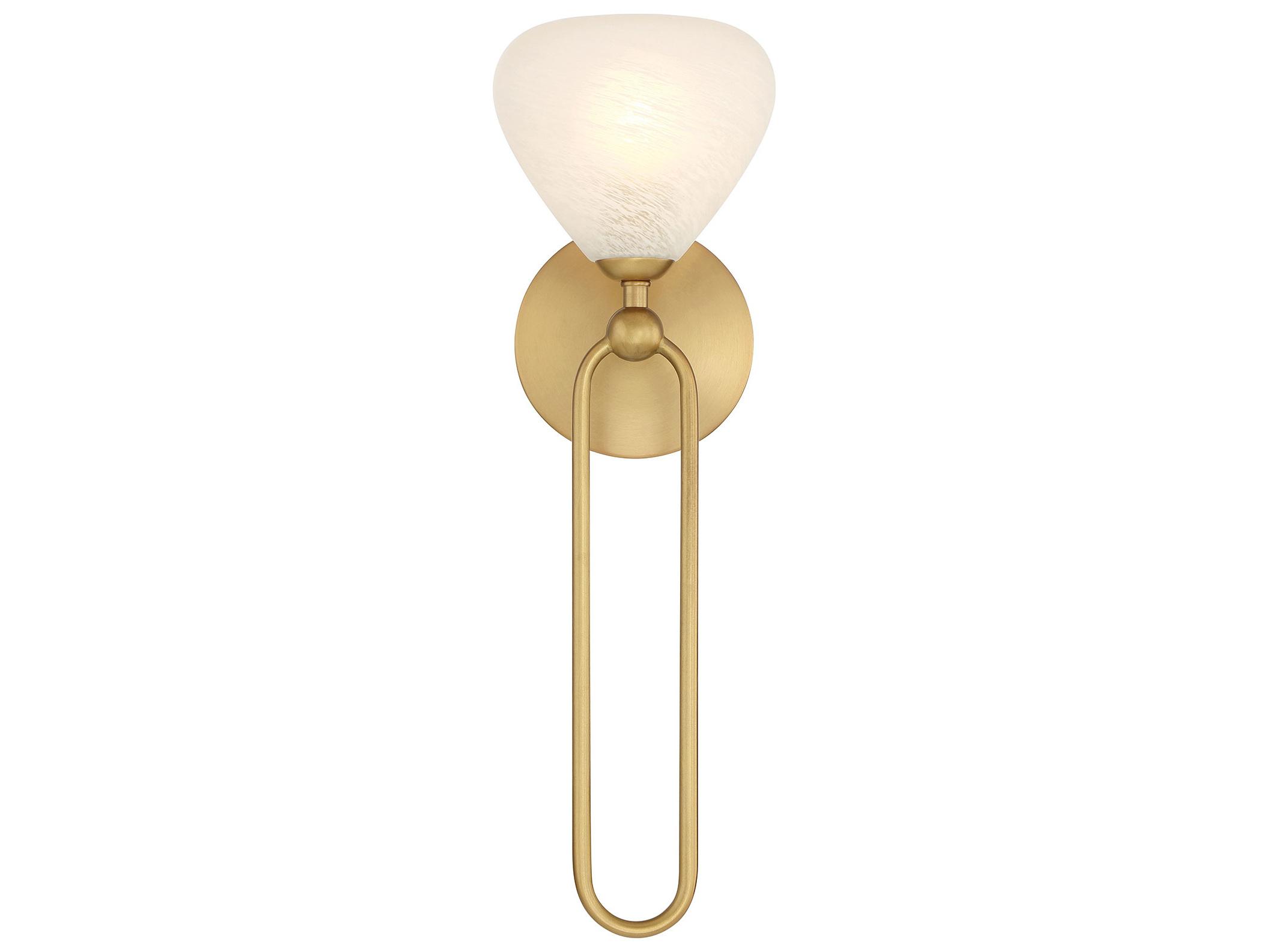 Minka Lavery Orion 1-Light Legacy Brass Wall Sconce