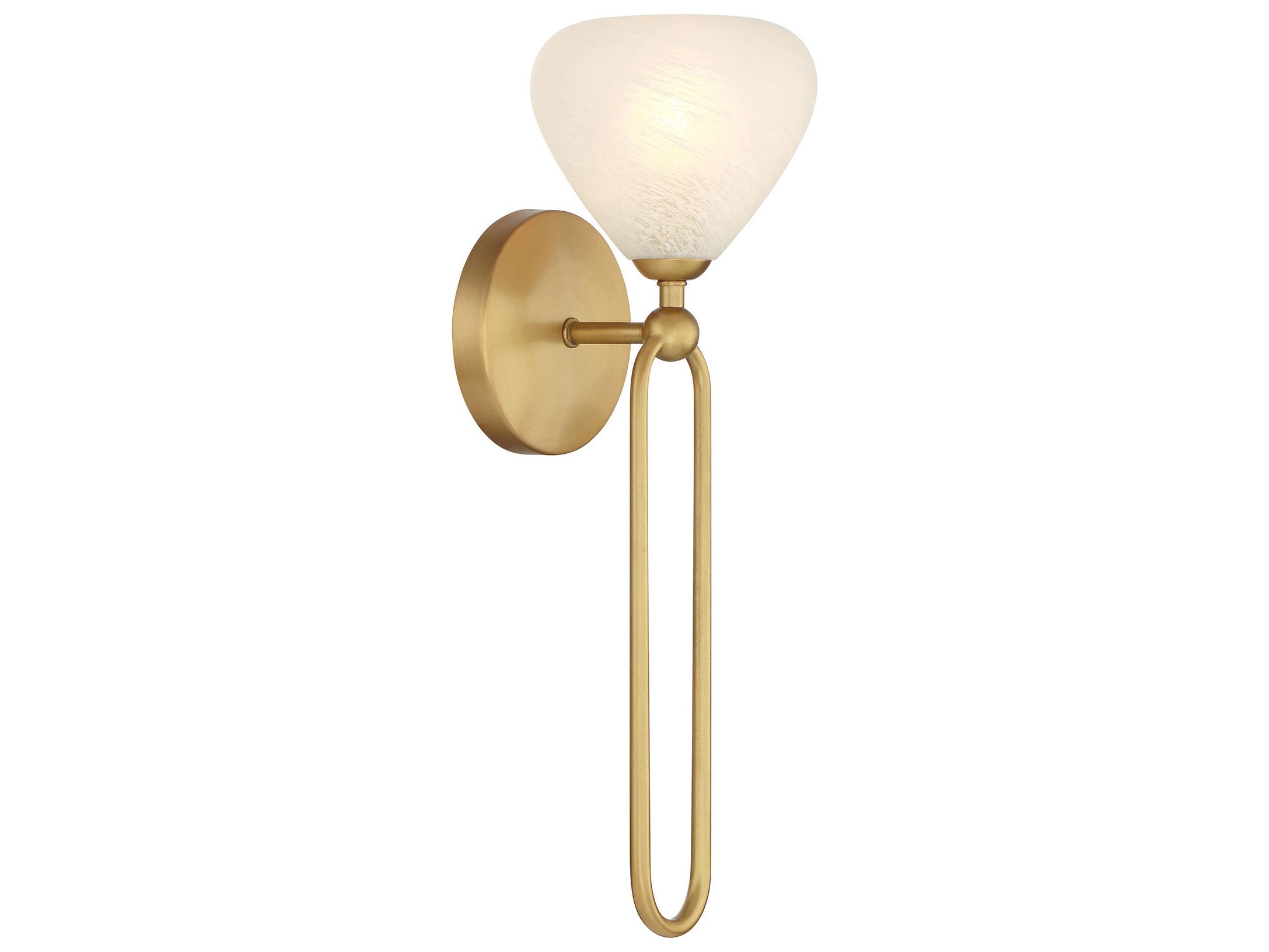 Minka Lavery Orion 1-Light Legacy Brass Wall Sconce