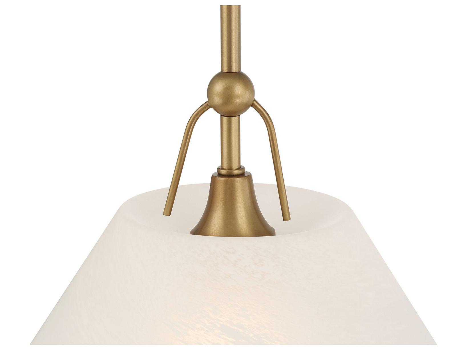 Minka Lavery Orion 1-Light Legacy Brass Mini Pendant