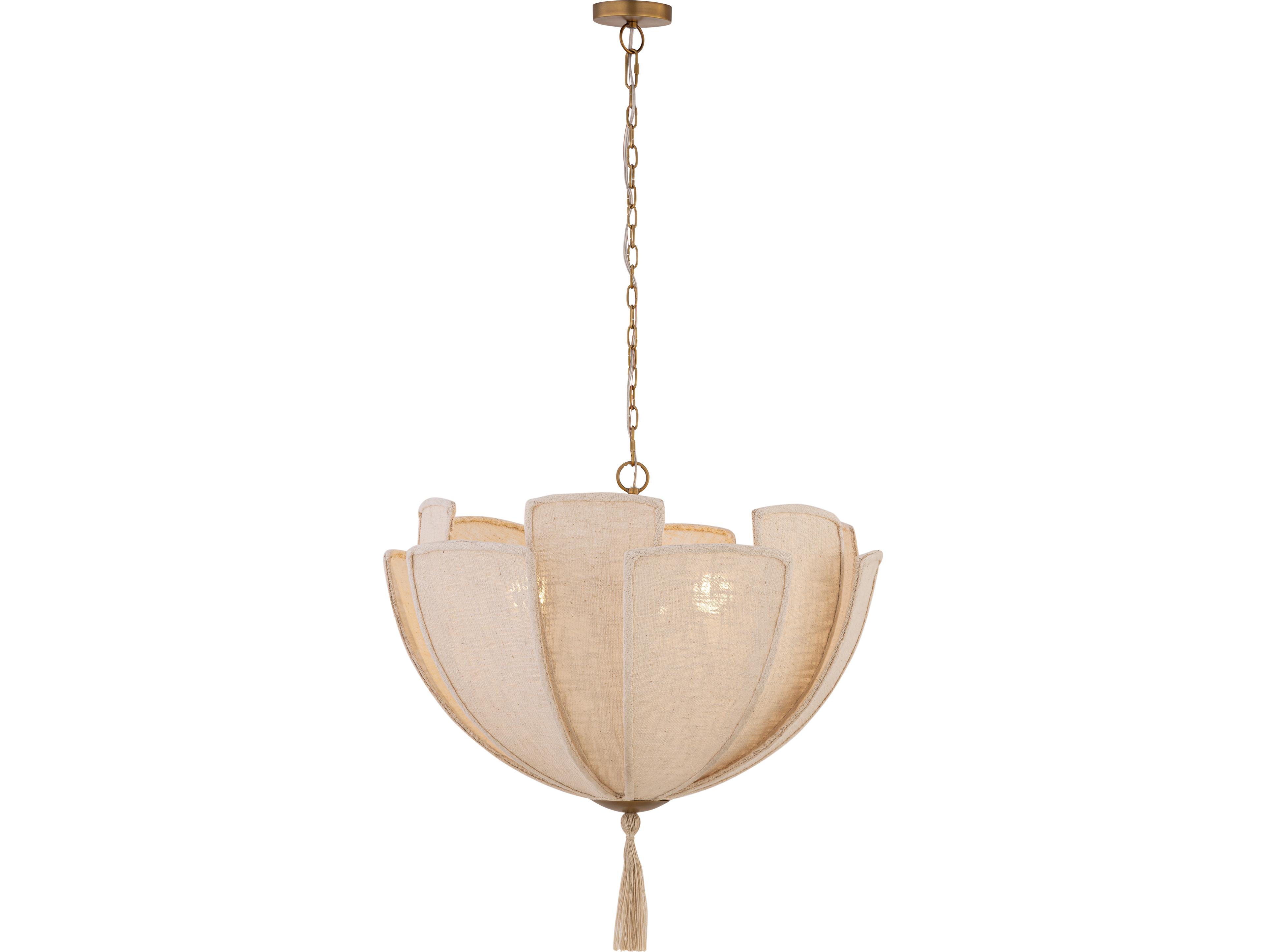 Minka Lavery Celestine 3-Light Legacy Brass Bowl Pendant