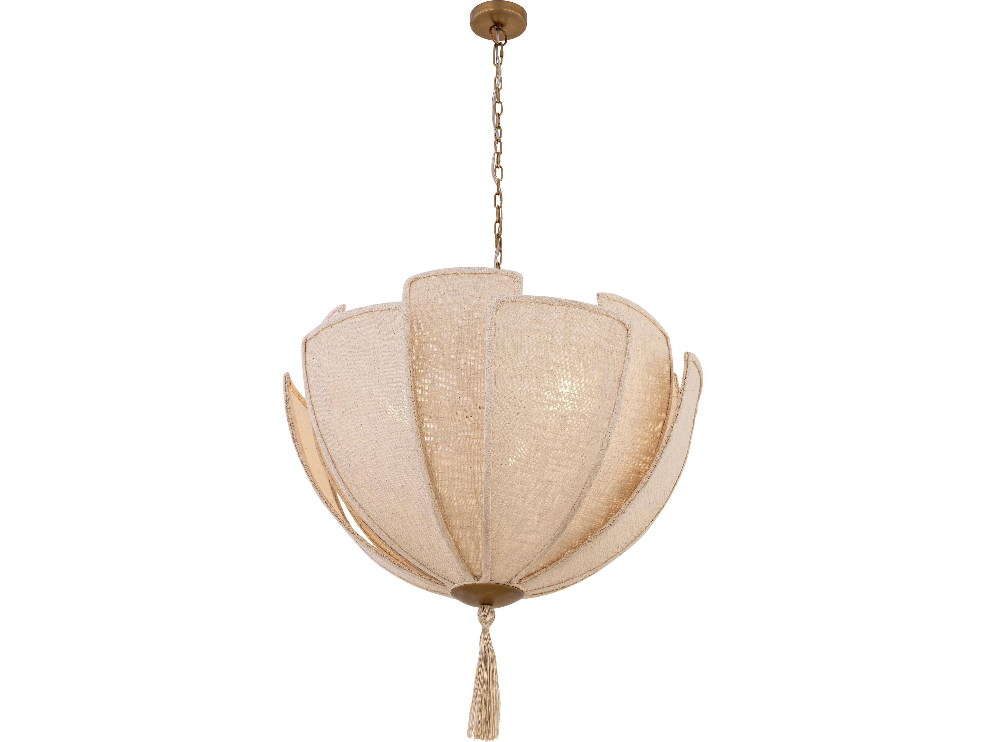Minka Lavery Celestine 3-Light Legacy Brass Bowl Pendant