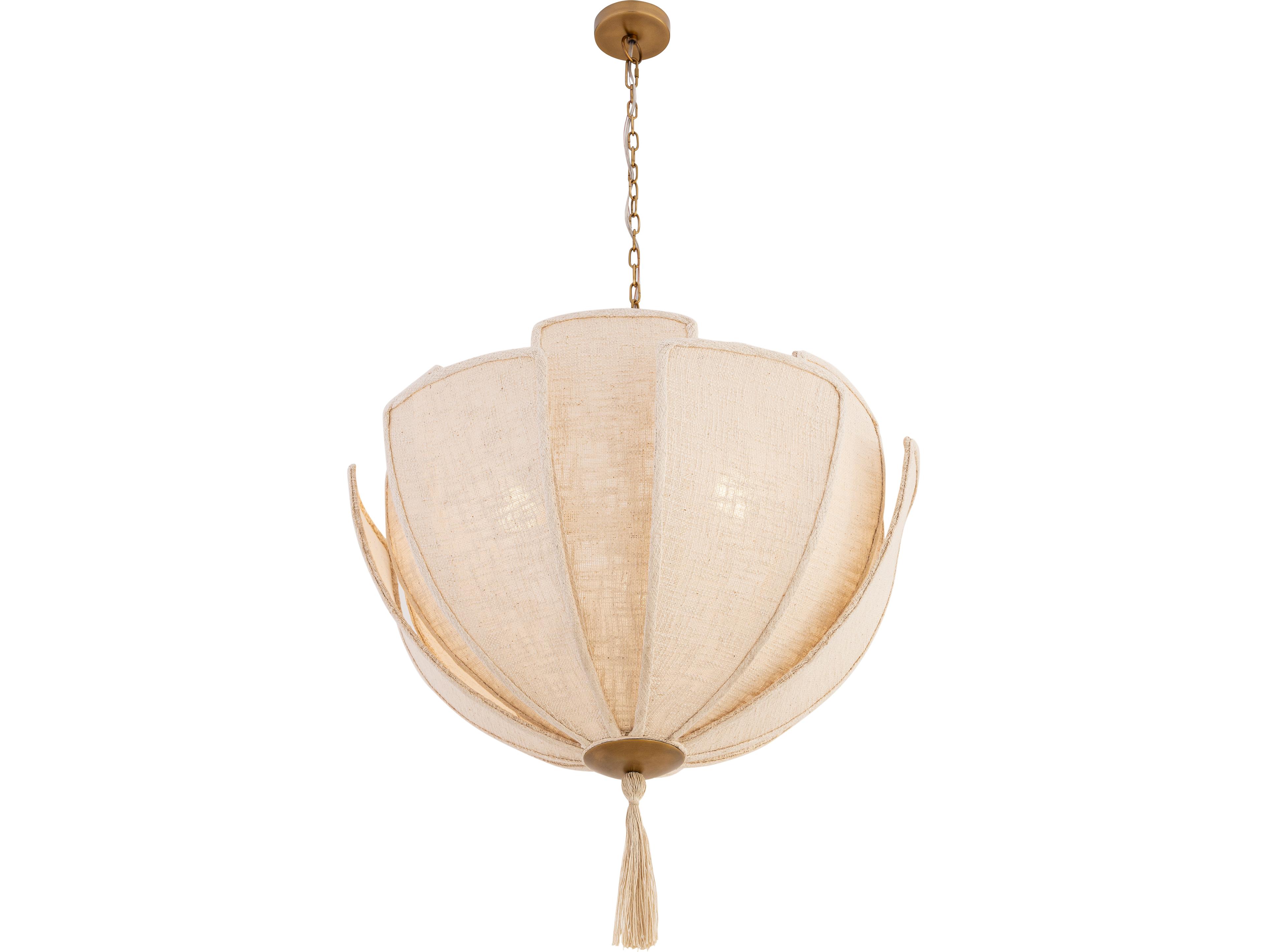 Minka Lavery Celestine 3-Light Legacy Brass Bowl Pendant