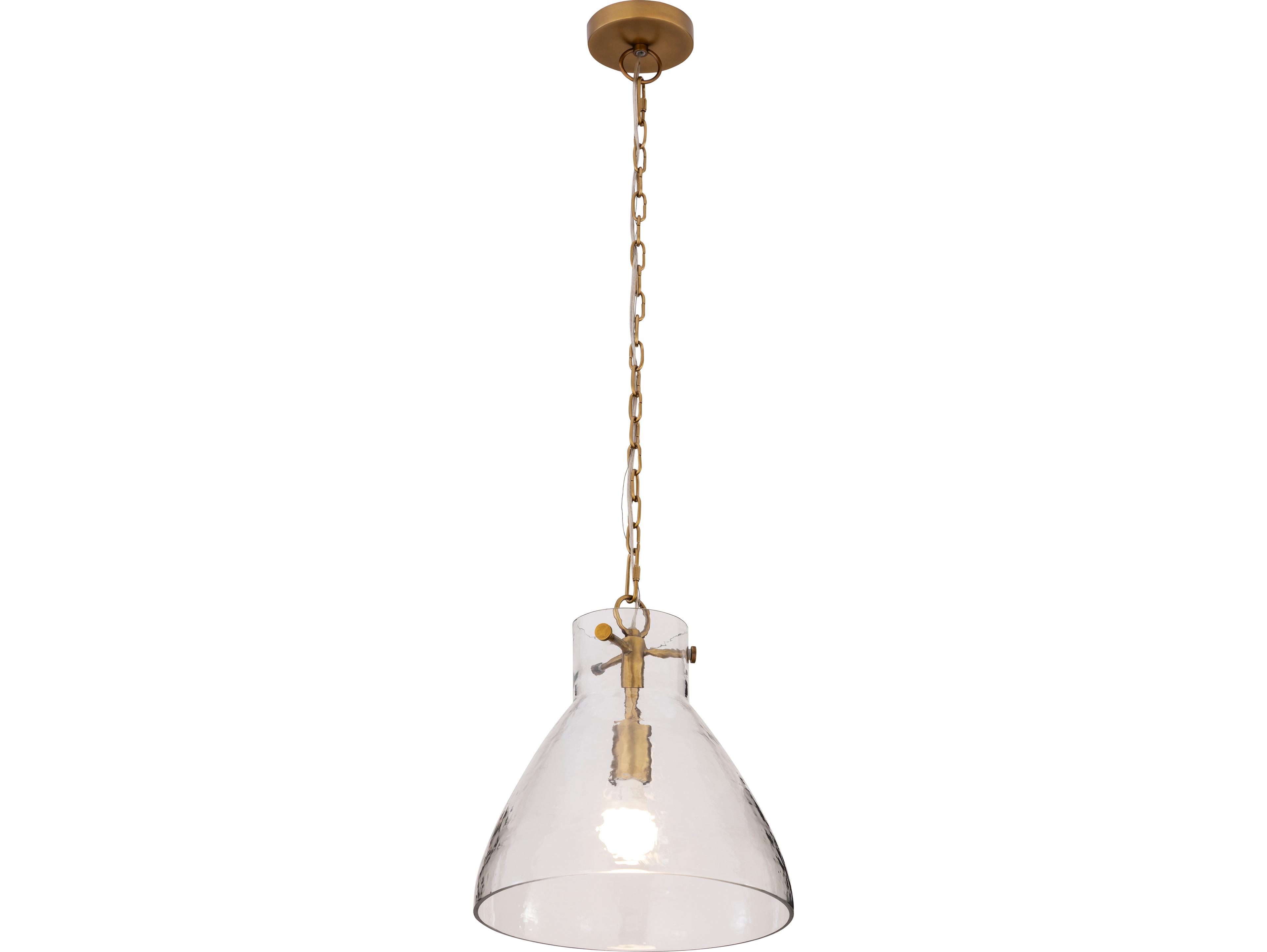Minka Lavery Sevara 1-Light Legacy Brass Pendant