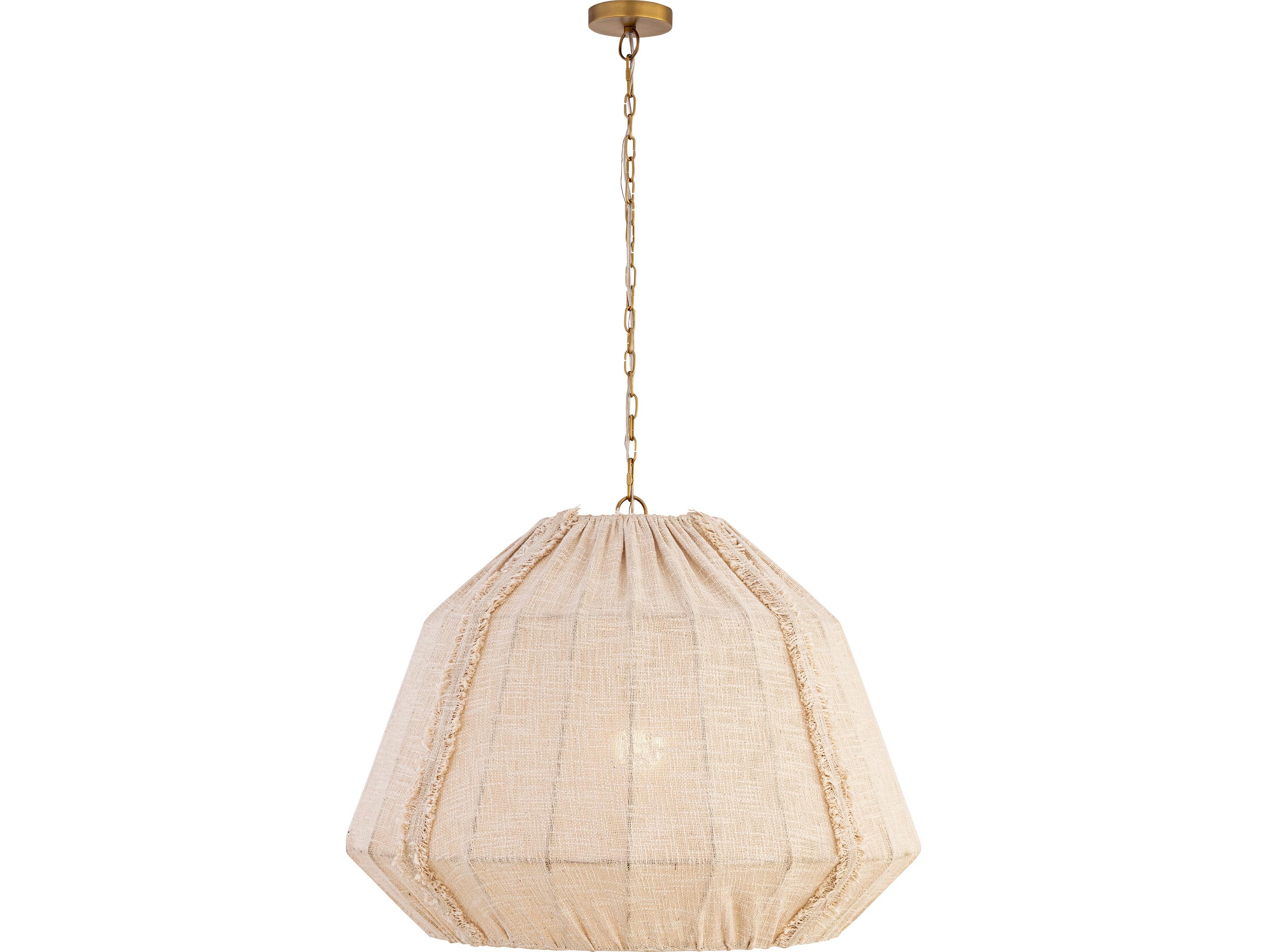 Minka Lavery Velune 1-Light Legacy Brass Pendant