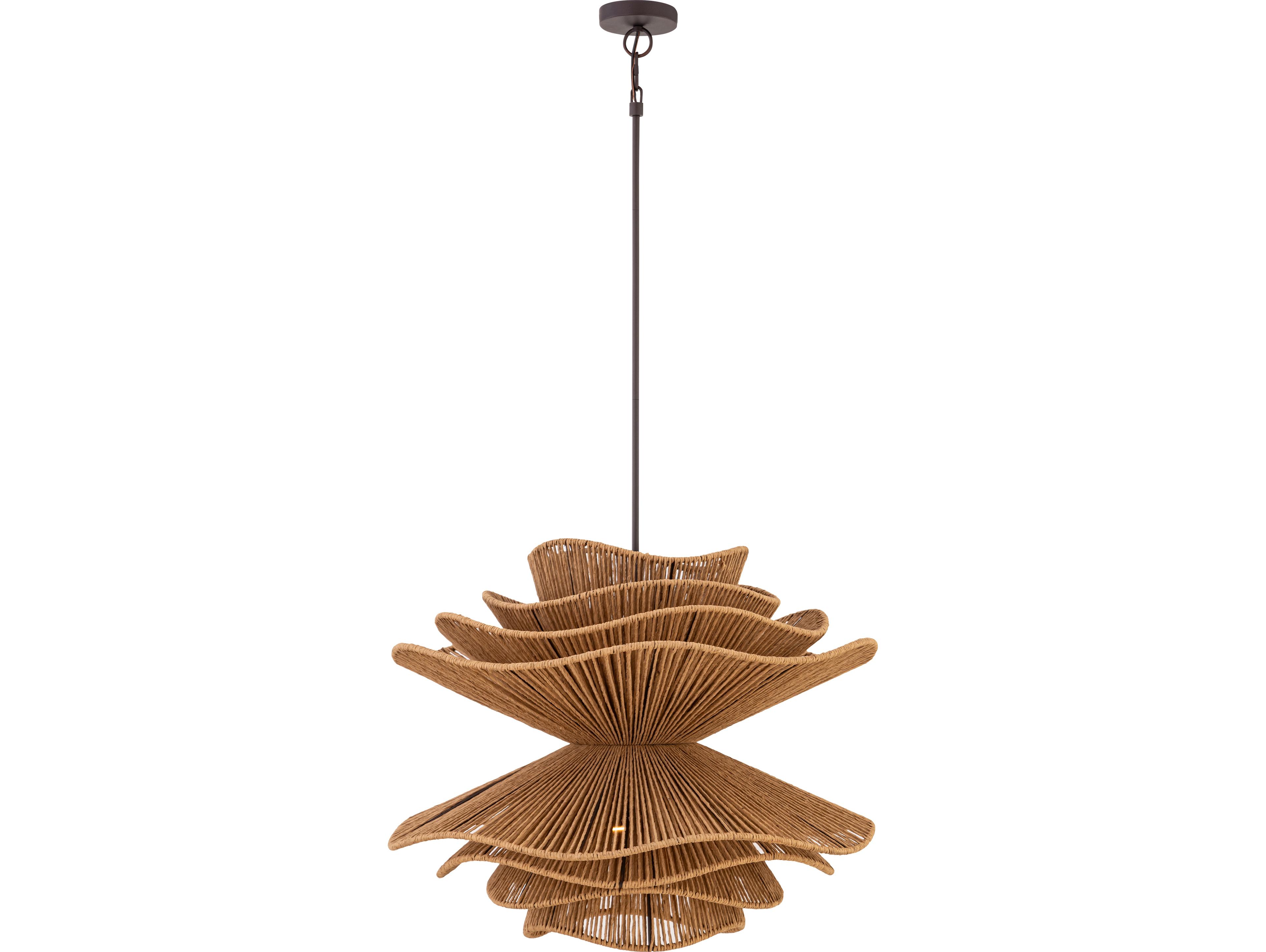 Minka Lavery Mireth 6-Light Dark Bronze Pendant