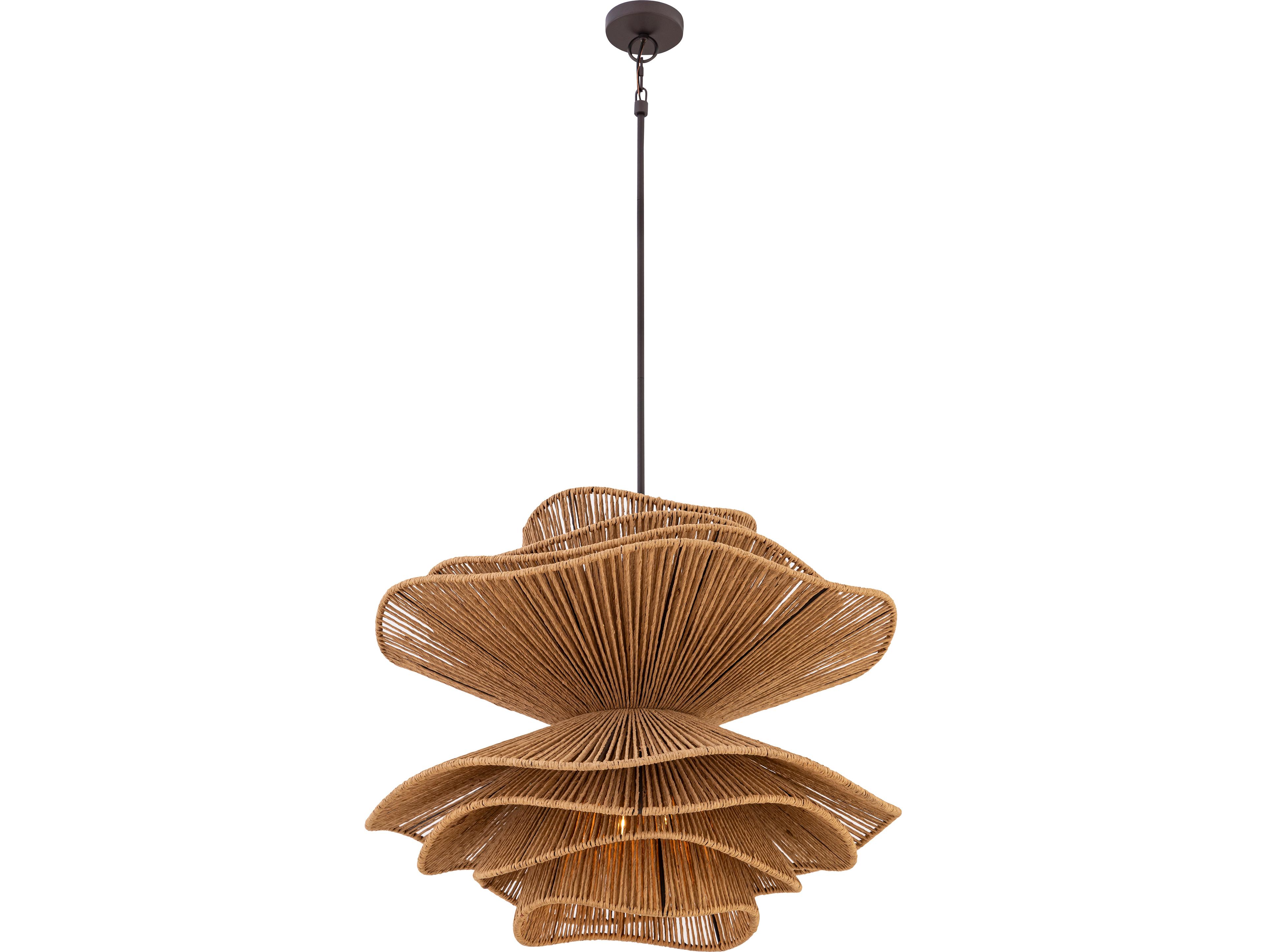Minka Lavery Mireth 6-Light Dark Bronze Pendant