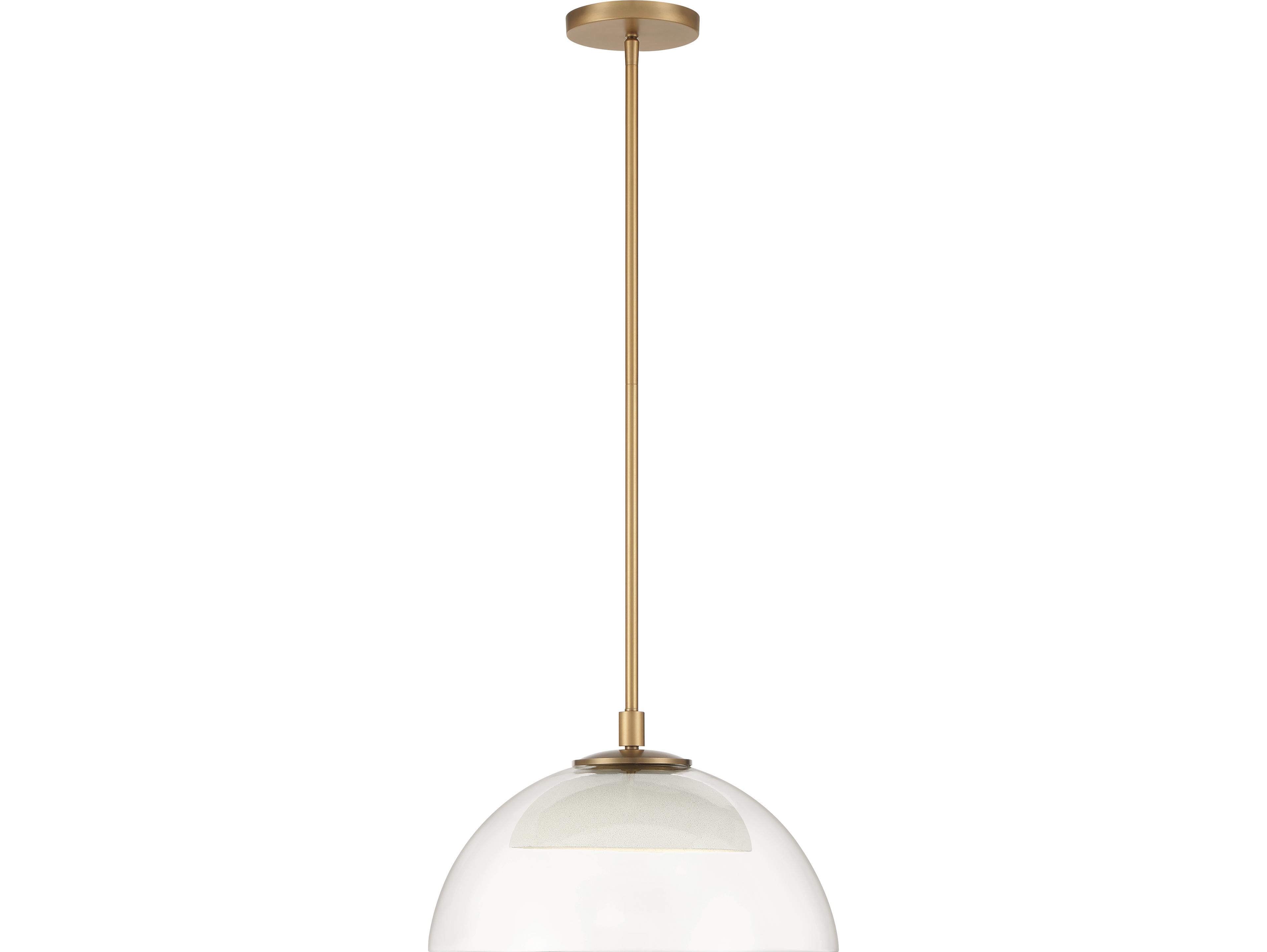 Minka Lavery Halwynd Legacy Brass Dome Pendant