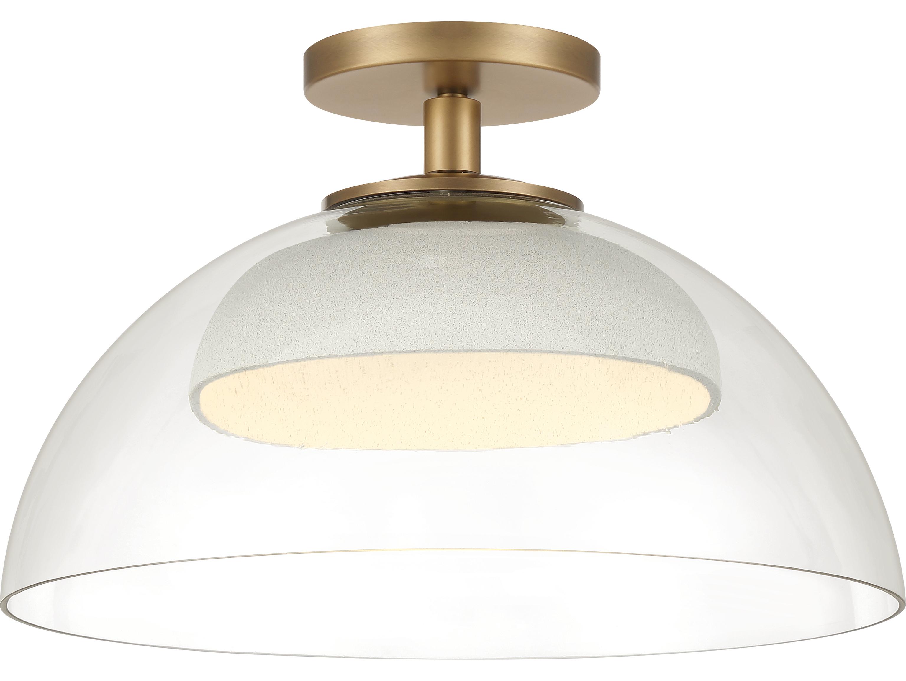 Minka Lavery Halwynd Legacy Brass Dome Pendant
