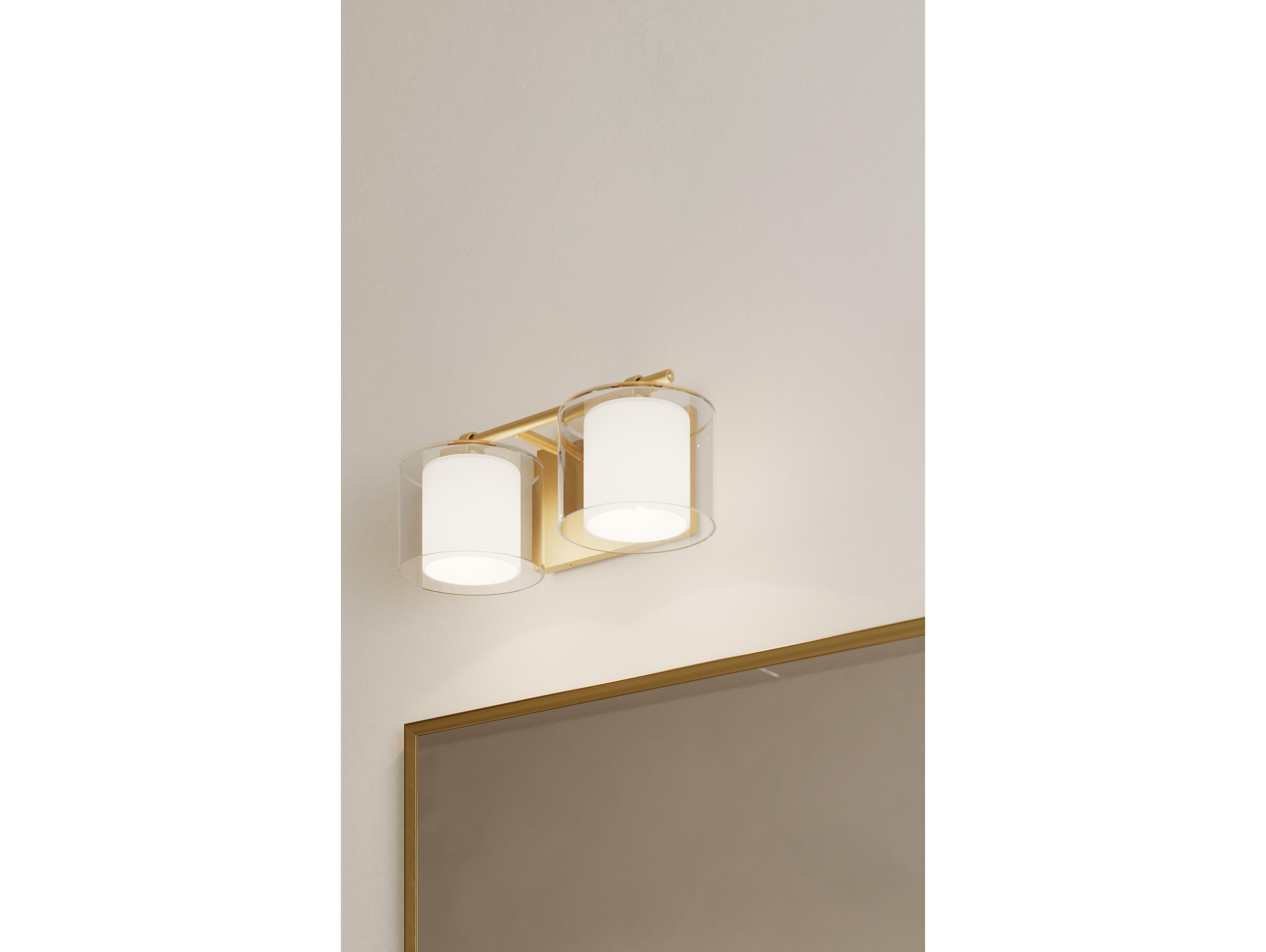 Minka Lavery Seville 2-Light Legacy Brass Vanity Light