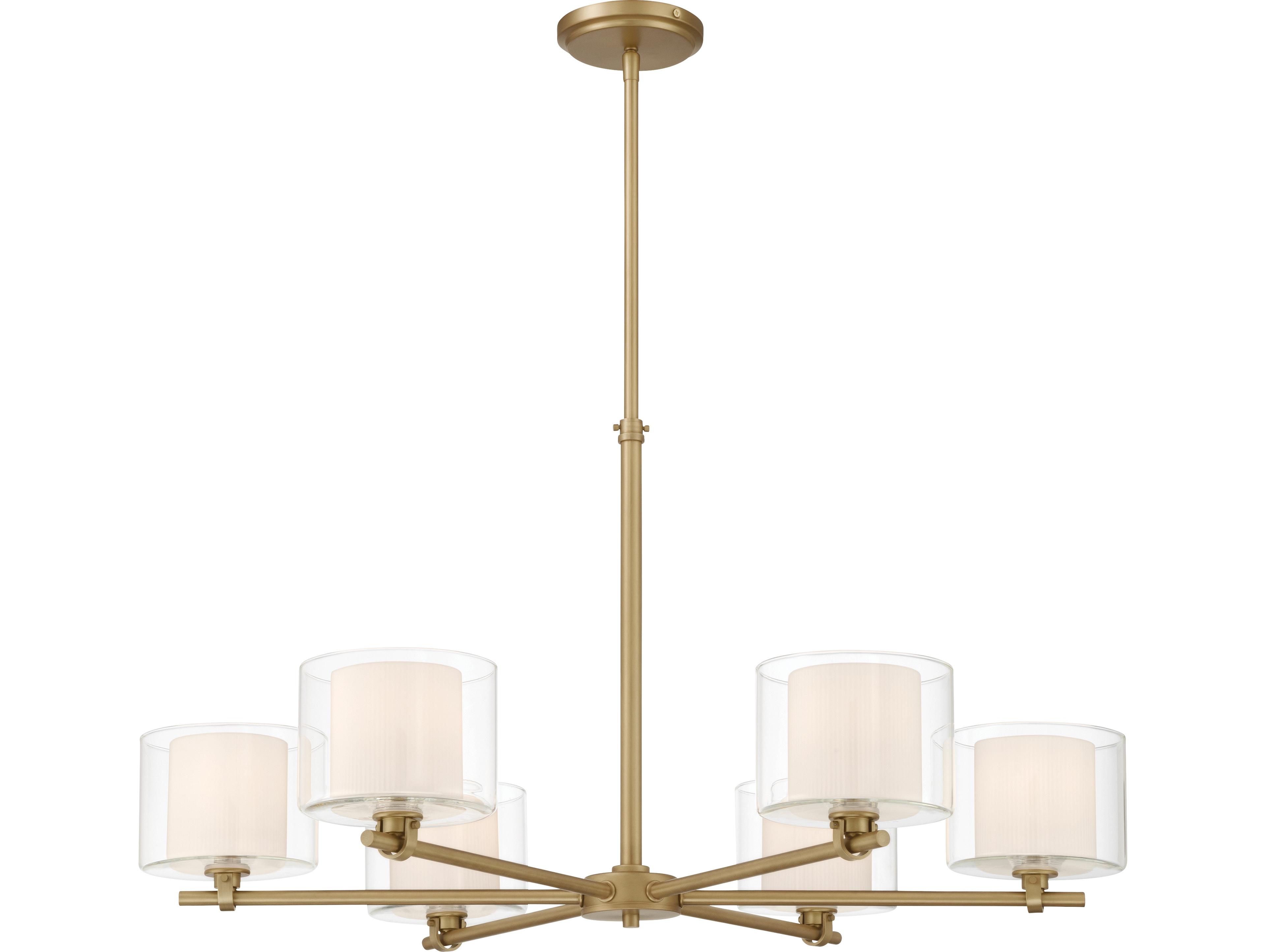 Minka Lavery Seville 6-Light Legacy Brass Chandelier