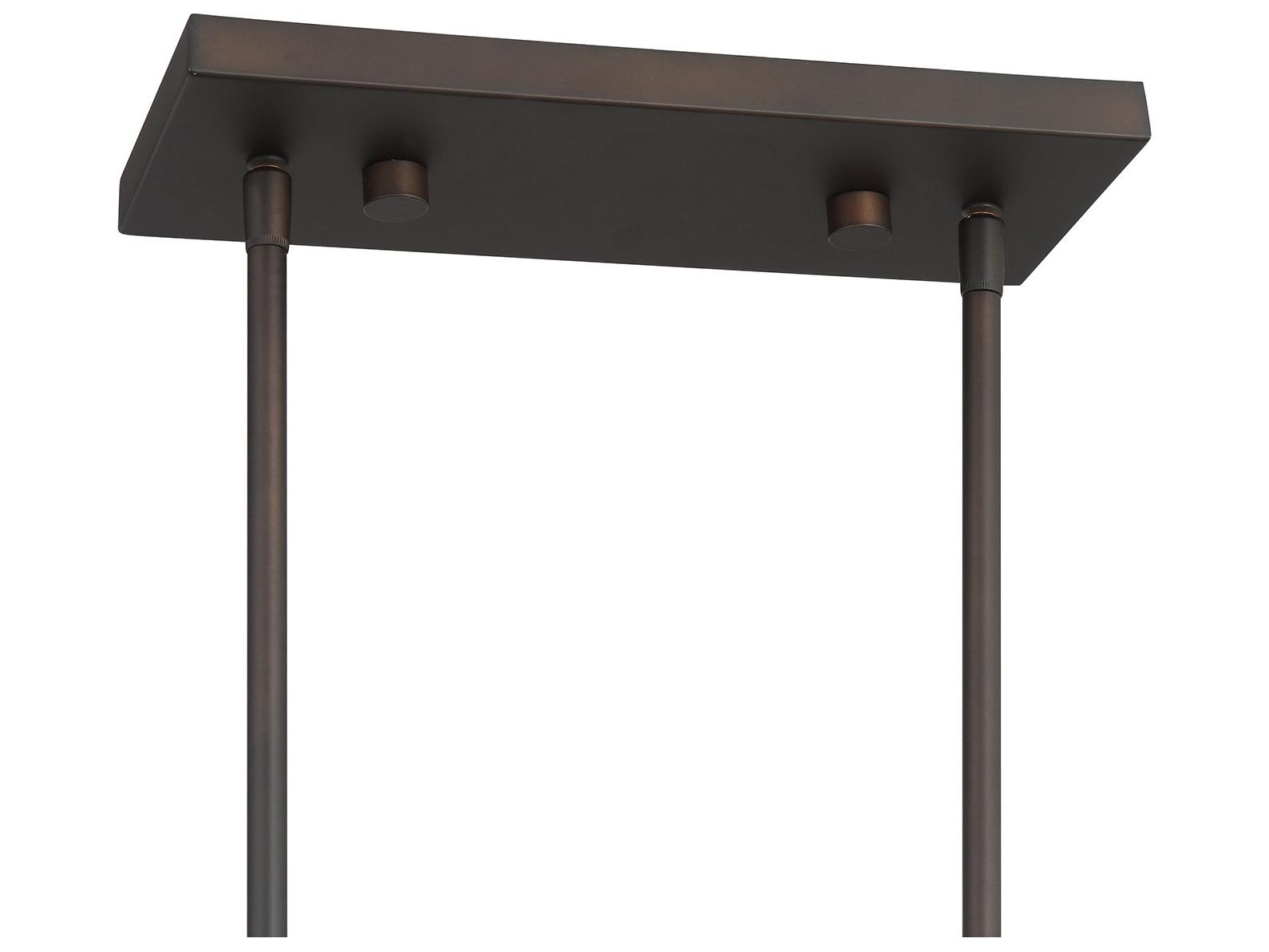 Minka Lavery Sway 6-Light Dark Bronze Linear Island Pendant