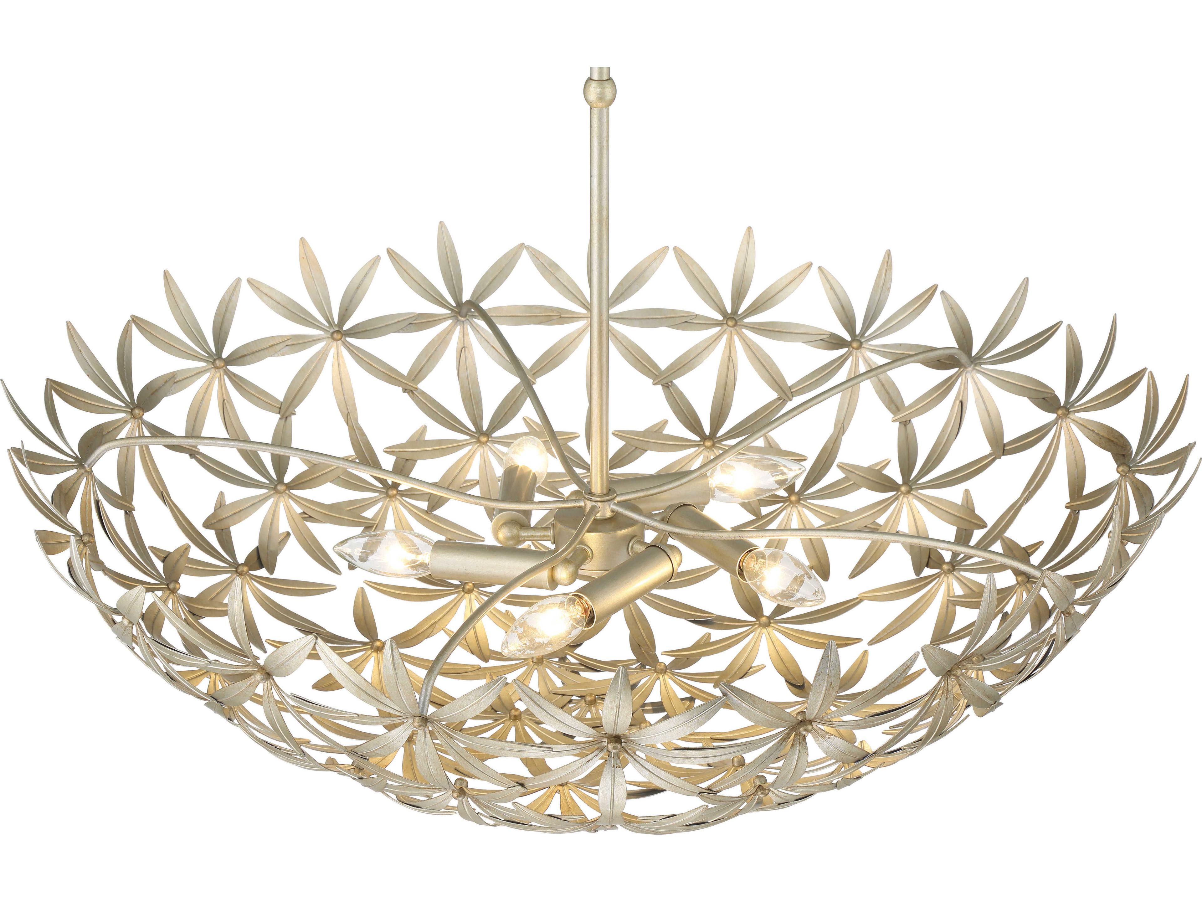 Minka Lavery Flower Child 5-Light Ambry Gold Bowl Pendant