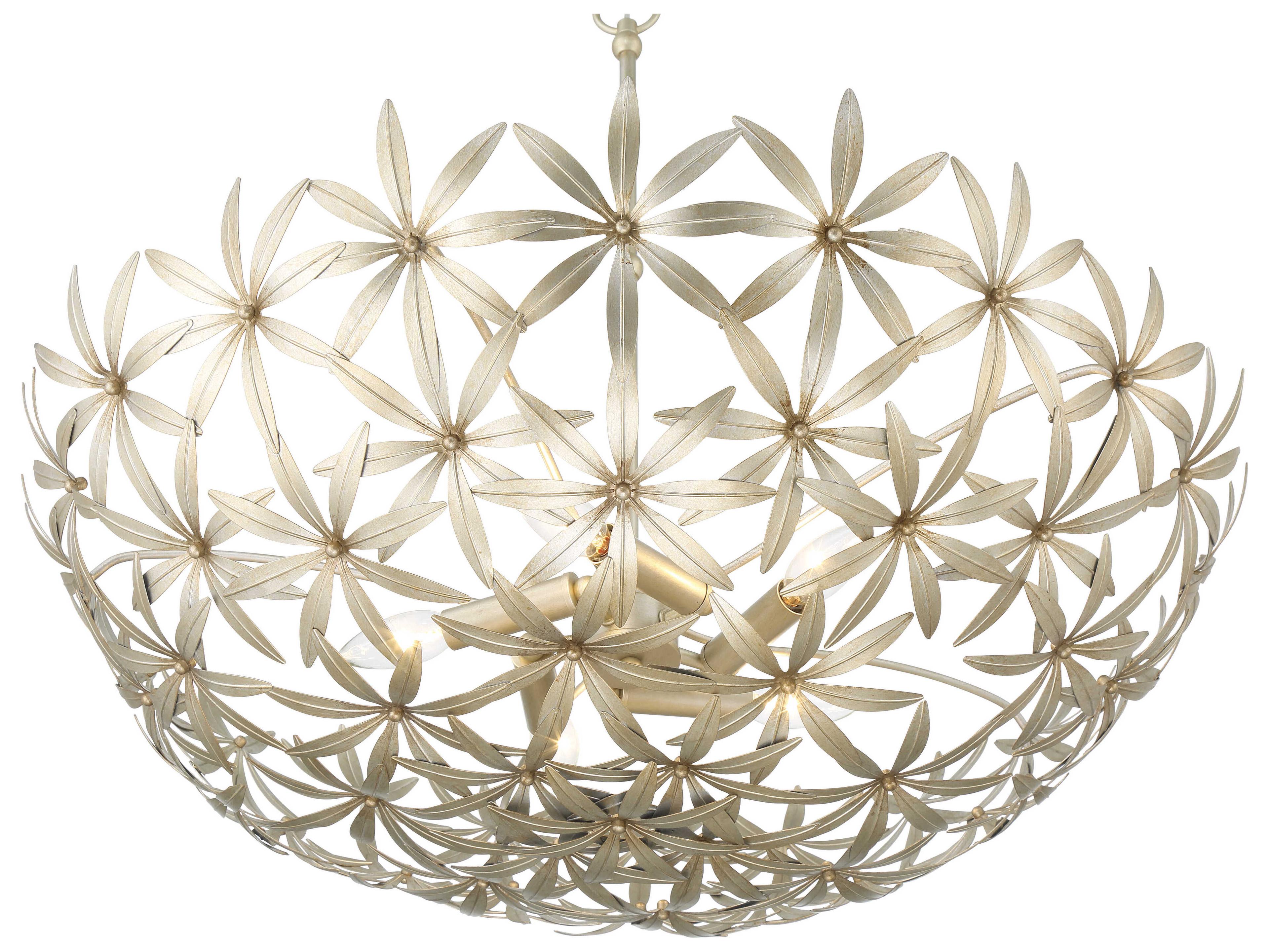 Minka Lavery Flower Child 5-Light Ambry Gold Bowl Pendant