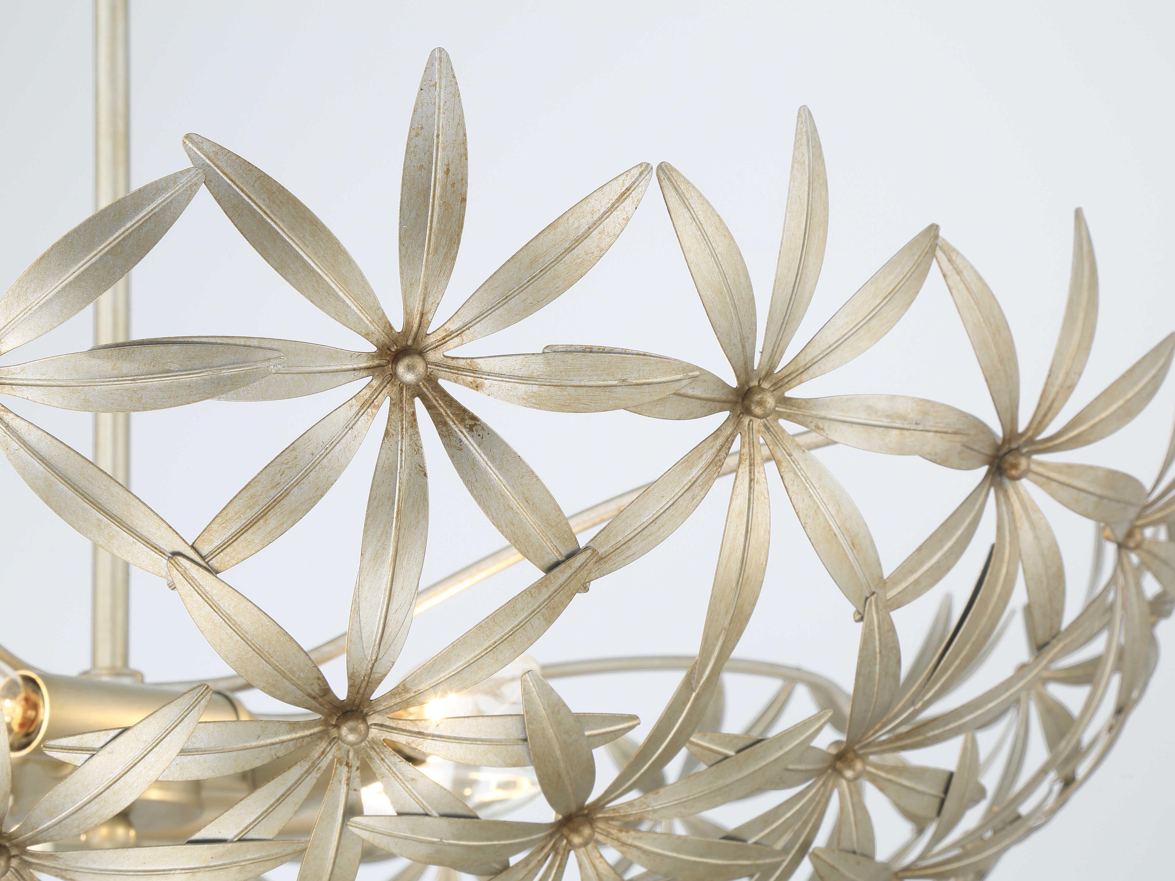 Minka Lavery Flower Child 5-Light Ambry Gold Bowl Pendant