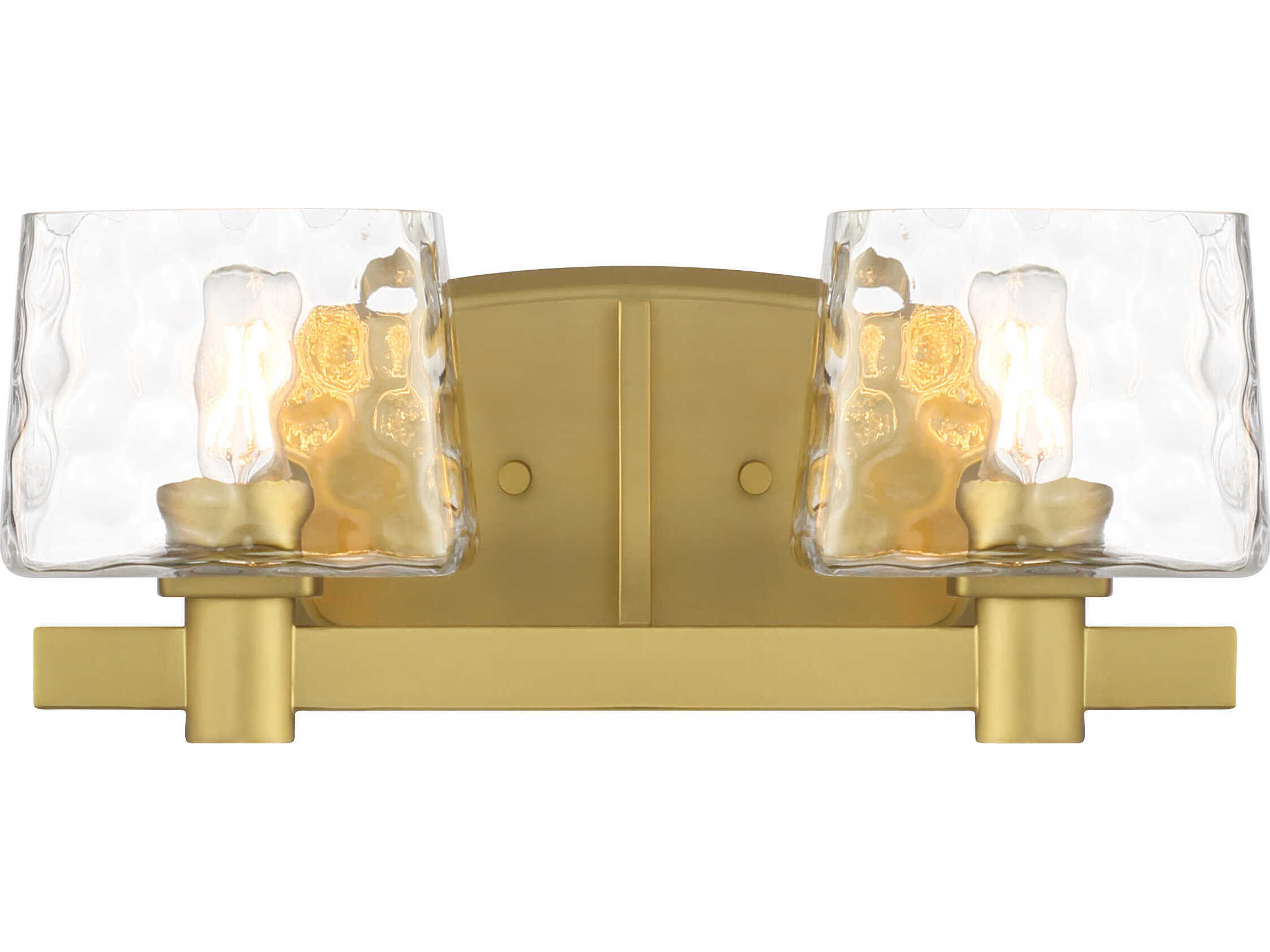 Minka Lavery Drysdale 2-Light Soft Brass Vanity Light