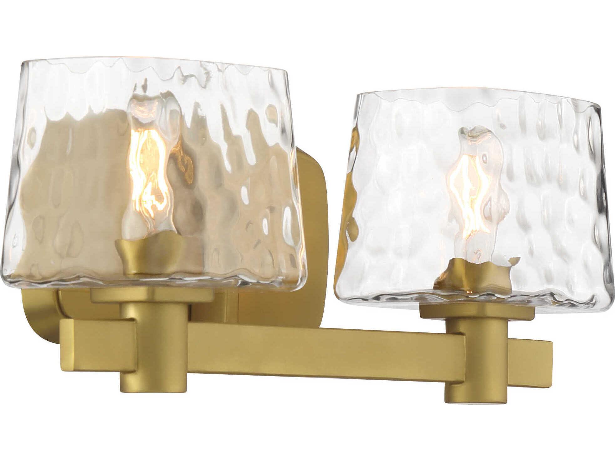 Minka Lavery Drysdale 2-Light Soft Brass Vanity Light